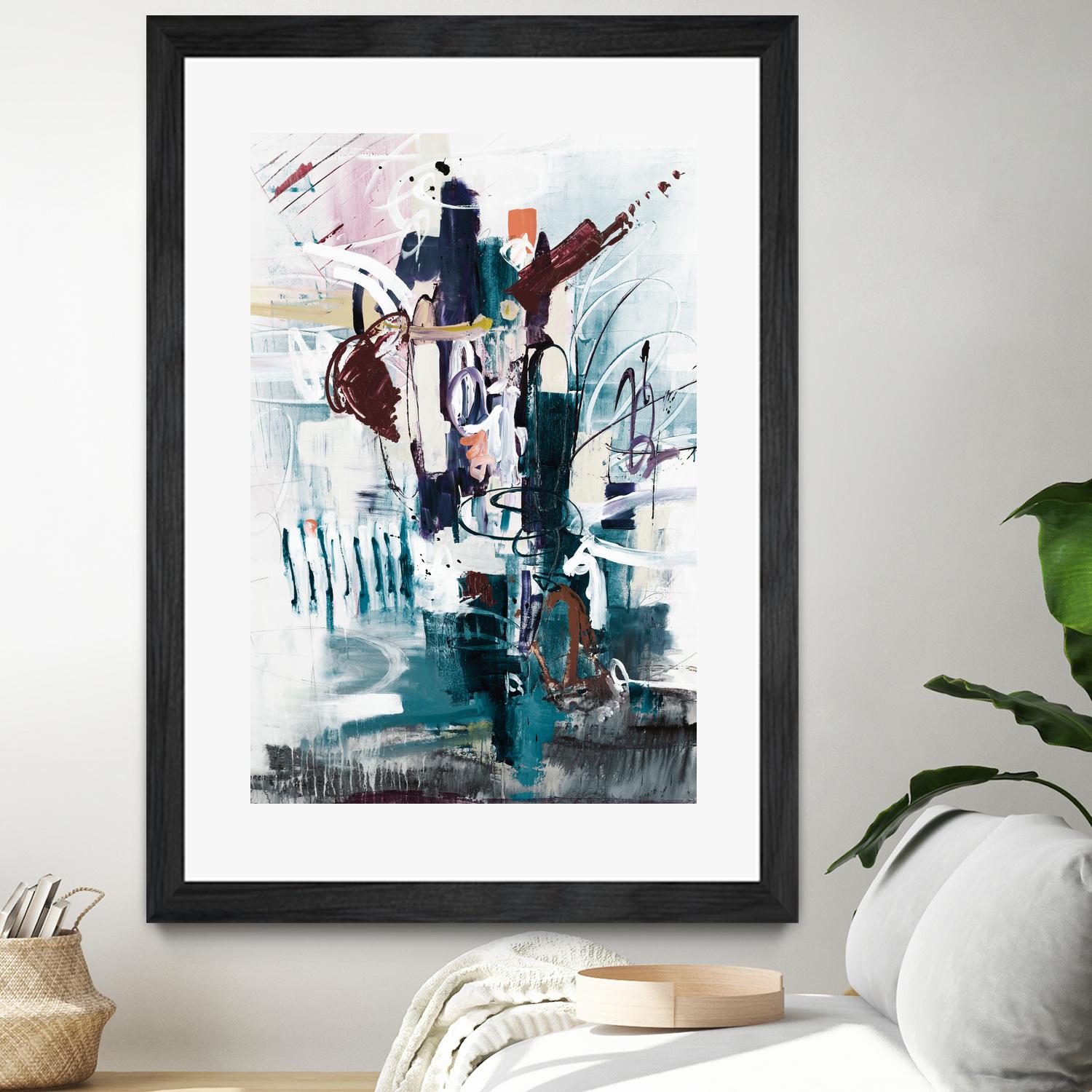 Freedom Is Fantastic by Daleno Art on GIANT ART - orange abstract