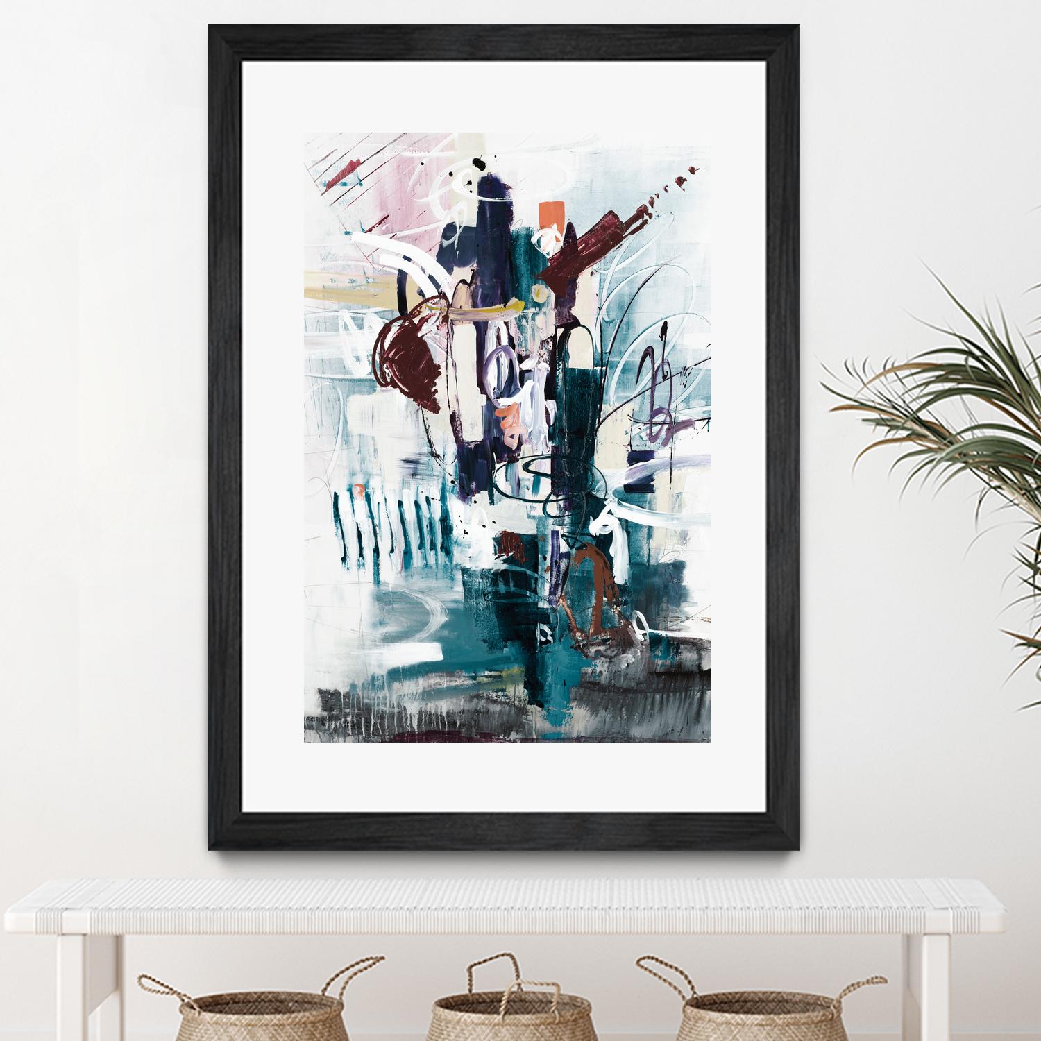 Freedom Is Fantastic by Daleno Art on GIANT ART - orange abstract