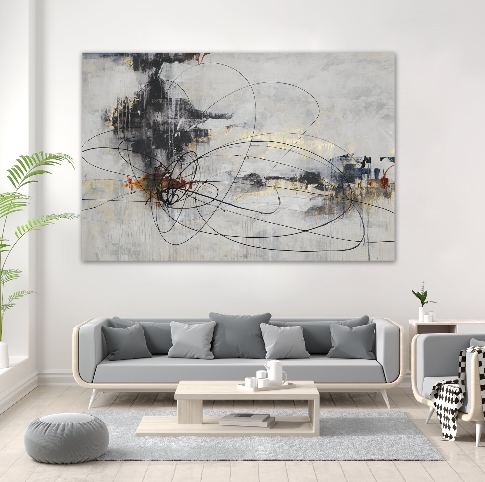 Mess With the Mind I by Daleno Art on GIANT ART - abstract
