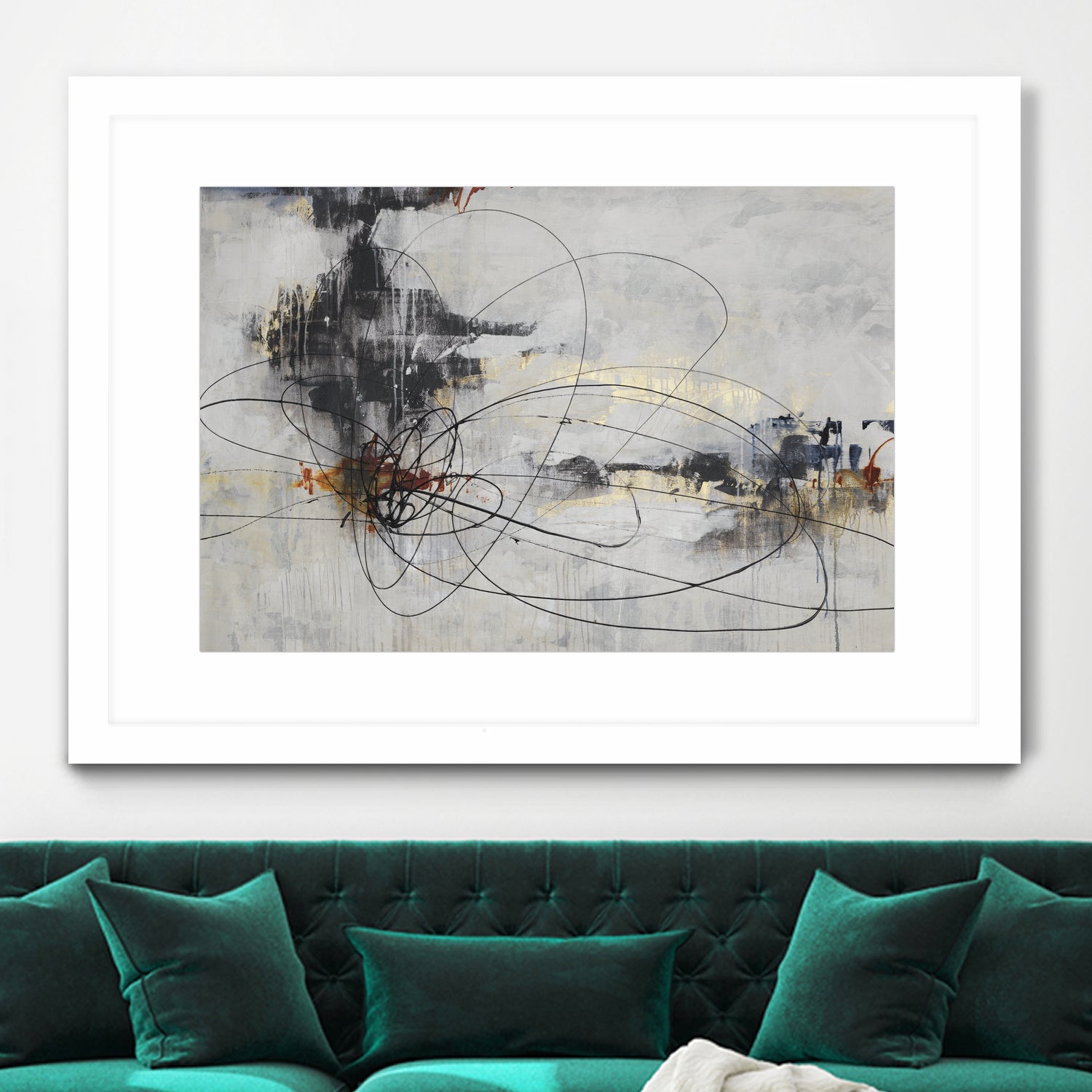 Mess With the Mind I by Daleno Art on GIANT ART - abstract