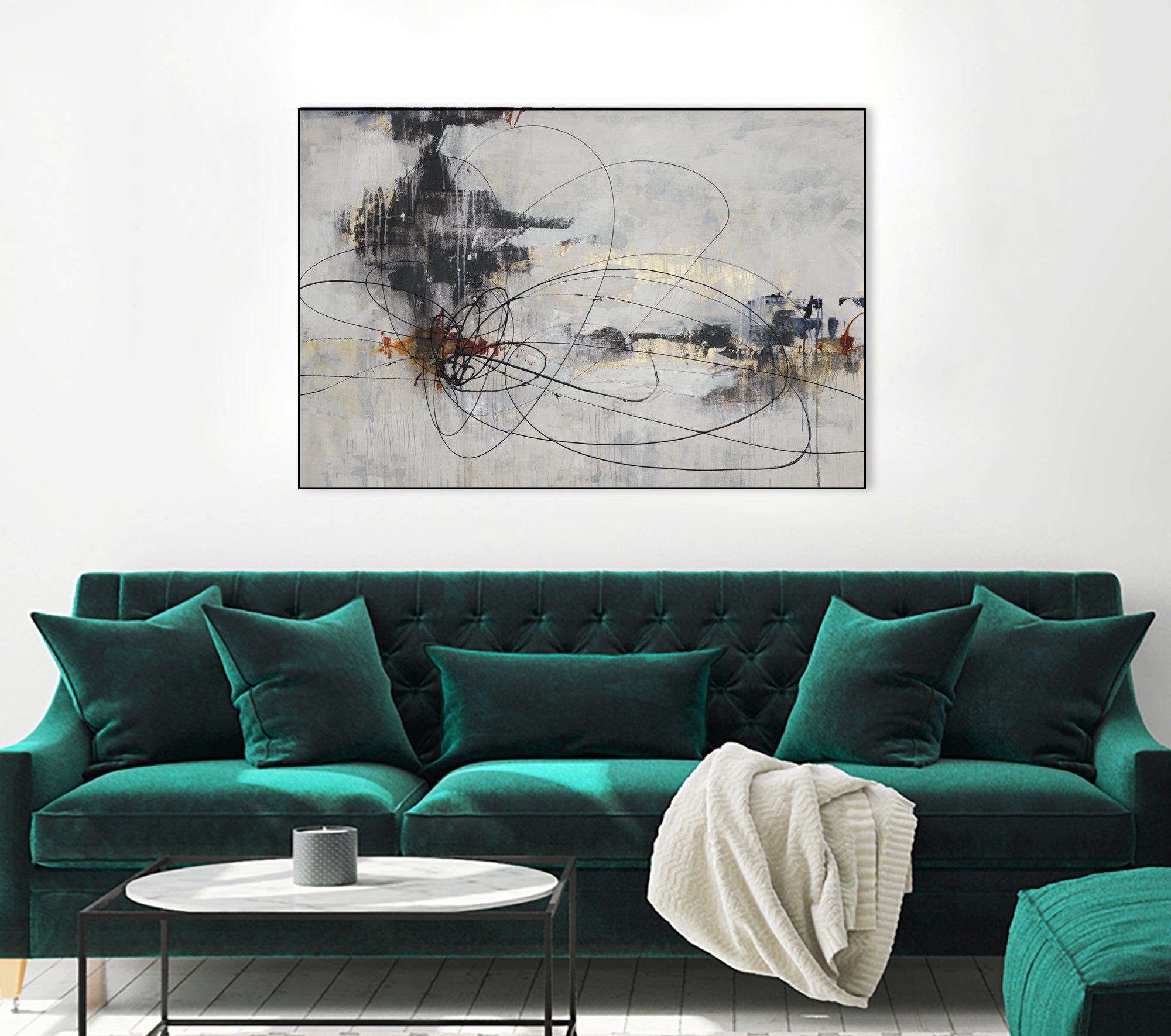 Mess With the Mind I by Daleno Art on GIANT ART - abstract