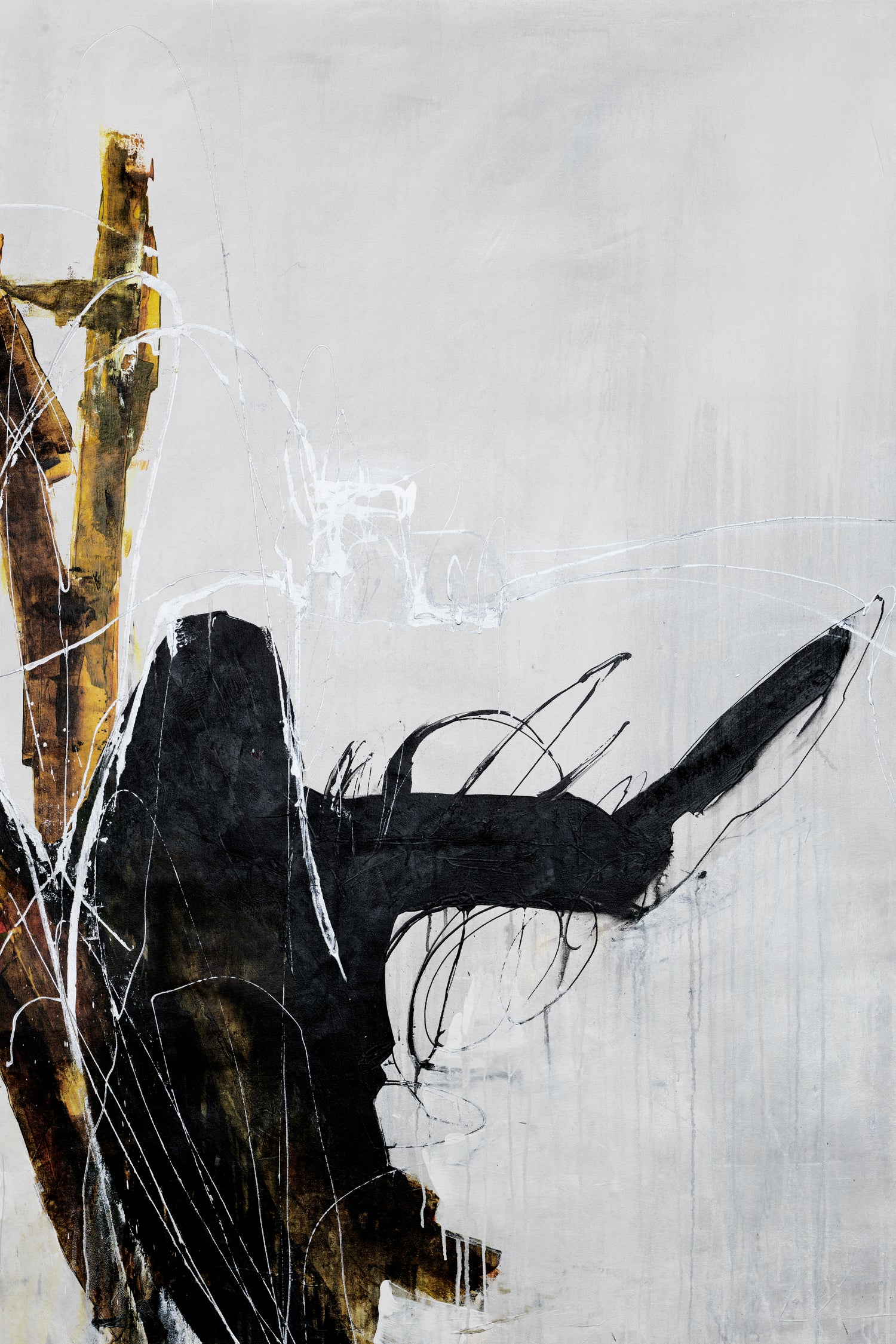 Lever Down by Daleno Art on GIANT ART - abstract