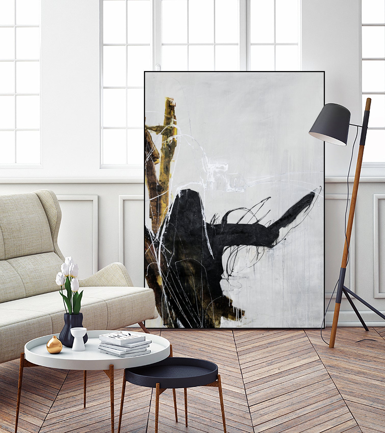 Lever Down by Daleno Art on GIANT ART - abstract