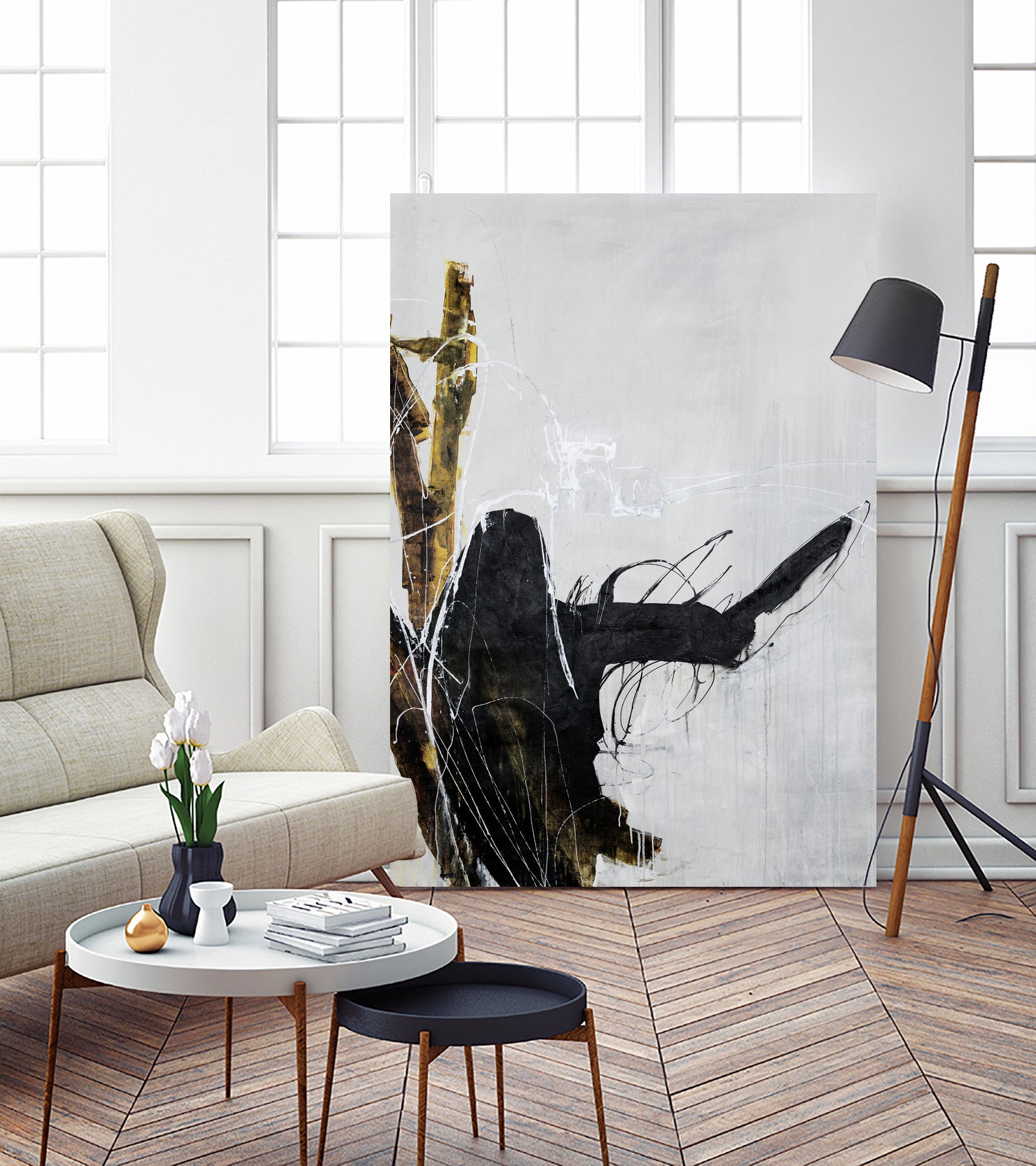 Lever Down by Daleno Art on GIANT ART - abstract