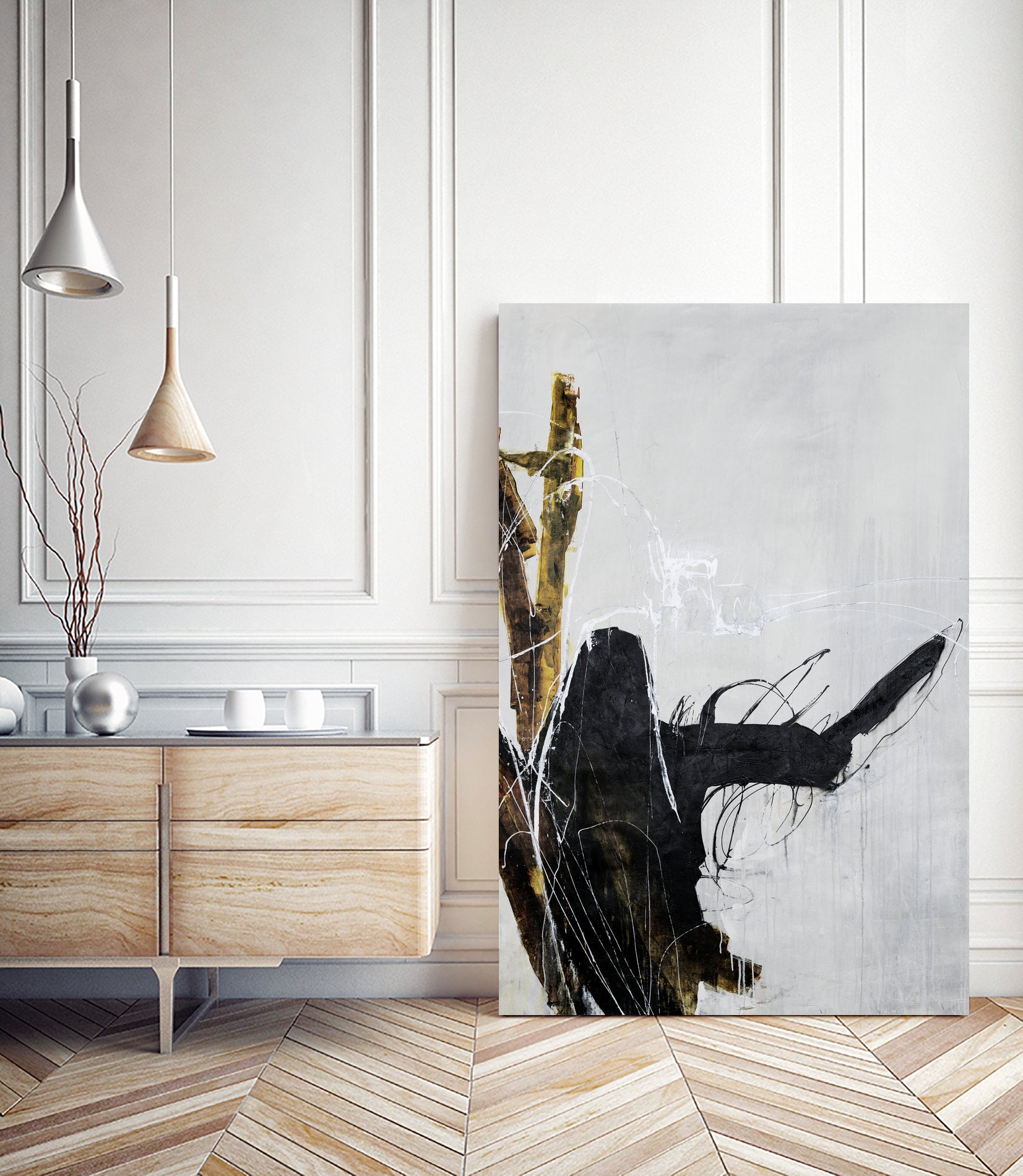 Lever Down by Daleno Art on GIANT ART - abstract