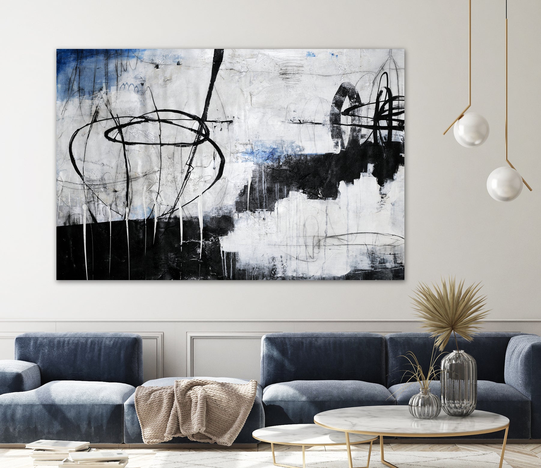 About That Twirl by Daleno Art on GIANT ART - black abstract