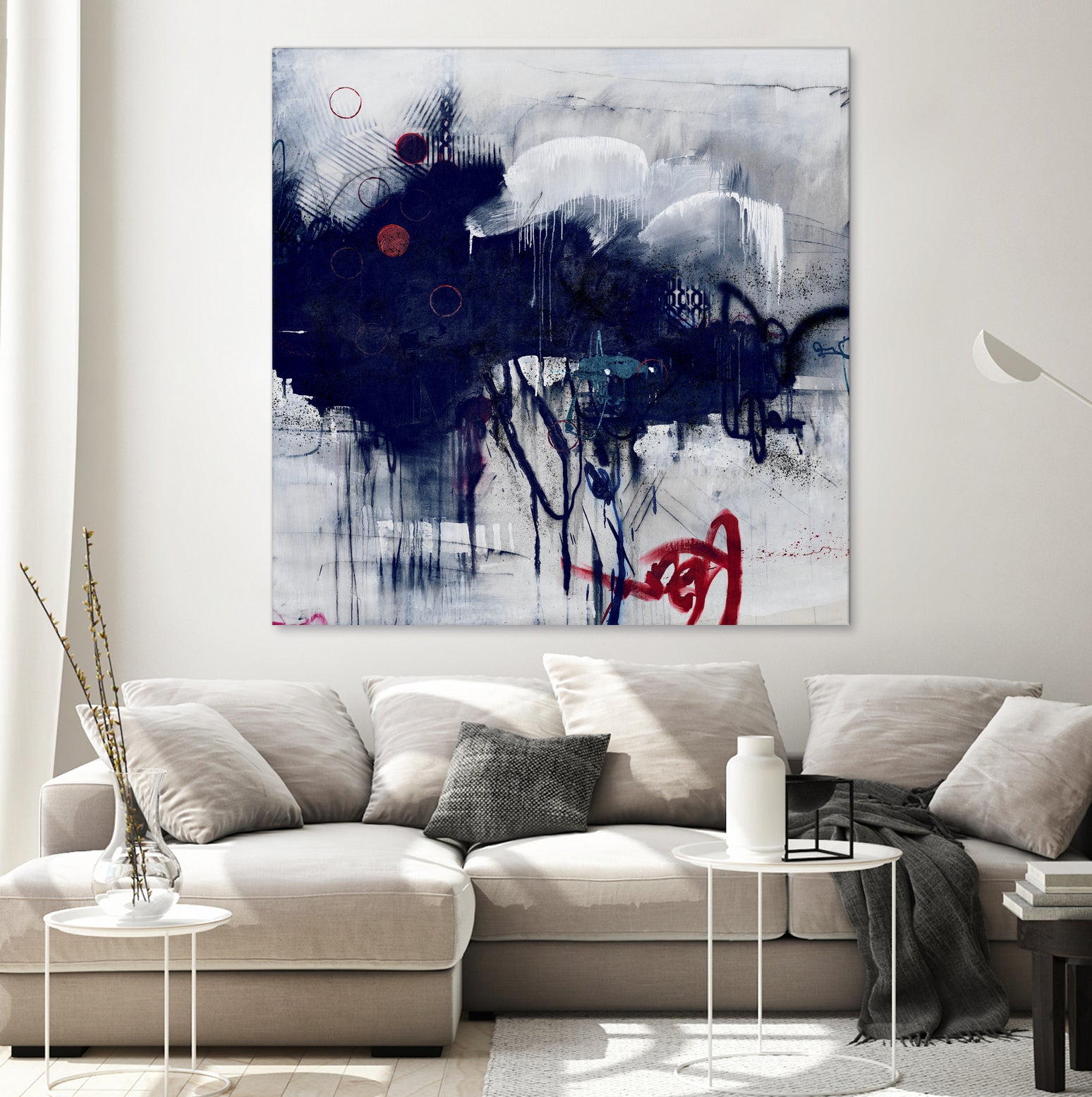 Heavy Clouds by Daleno Art on GIANT ART - black abstract