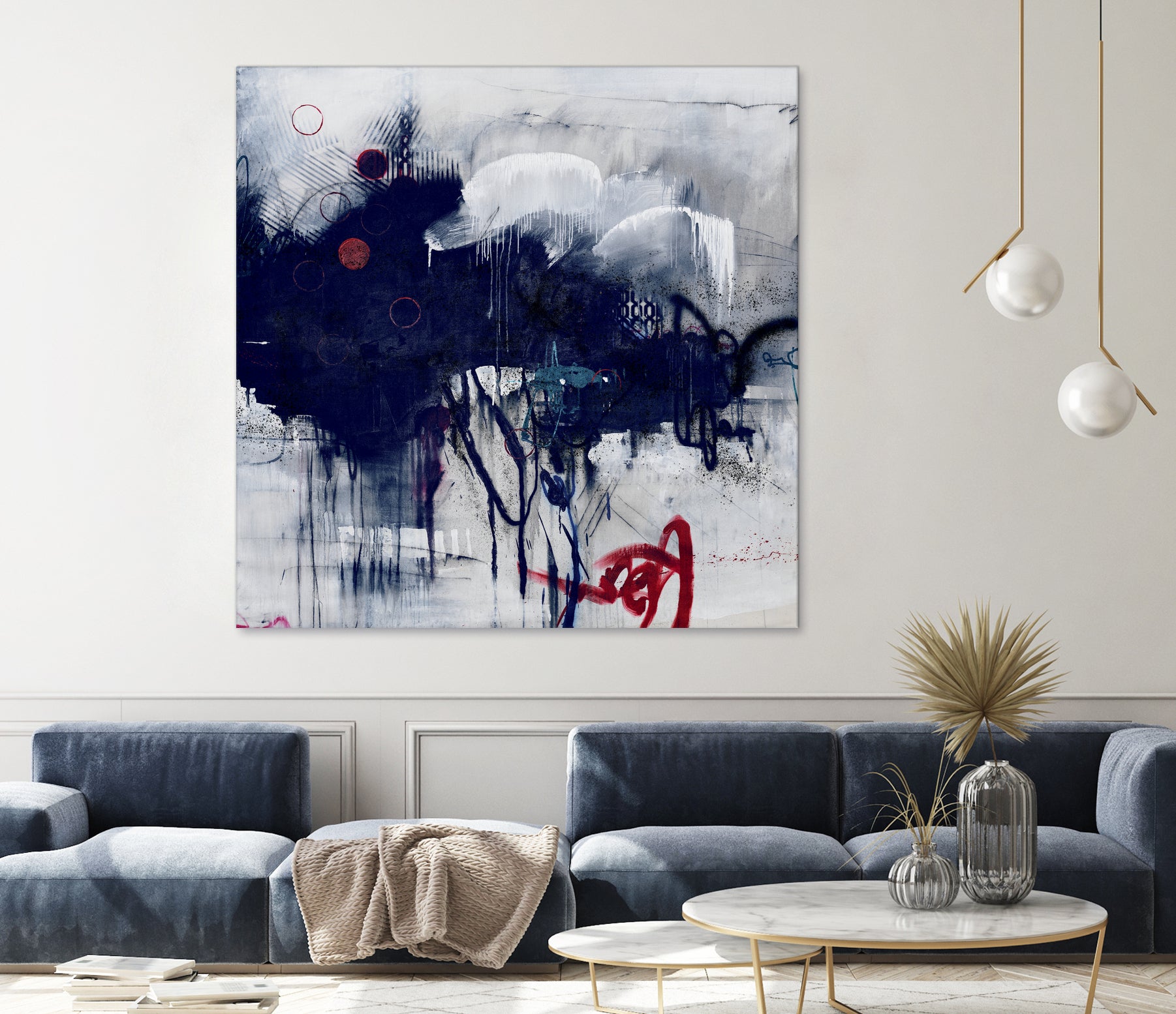 Heavy Clouds by Daleno Art on GIANT ART - black abstract