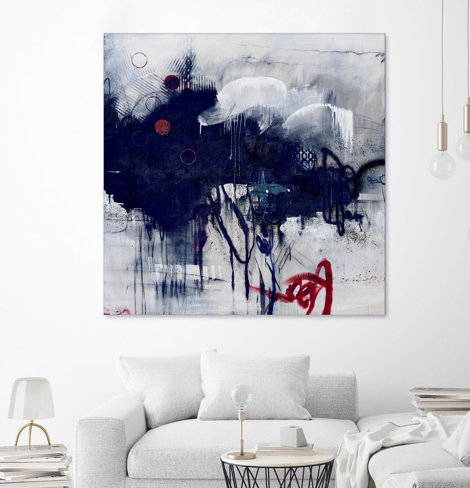 Heavy Clouds by Daleno Art on GIANT ART - black abstract
