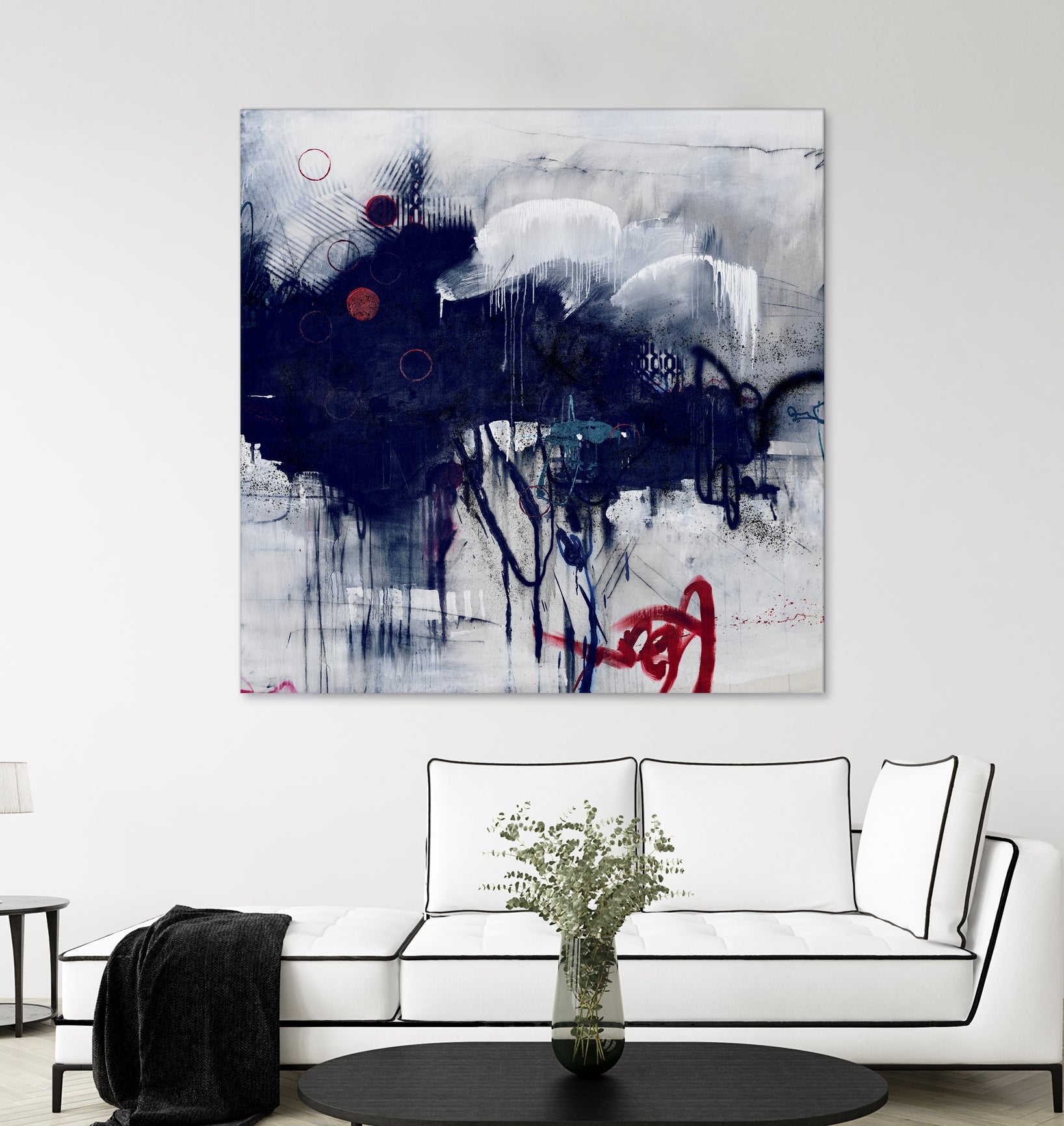 Heavy Clouds by Daleno Art on GIANT ART - black abstract