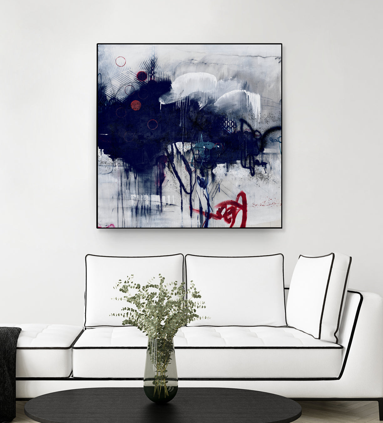 Heavy Clouds by Daleno Art on GIANT ART - black abstract