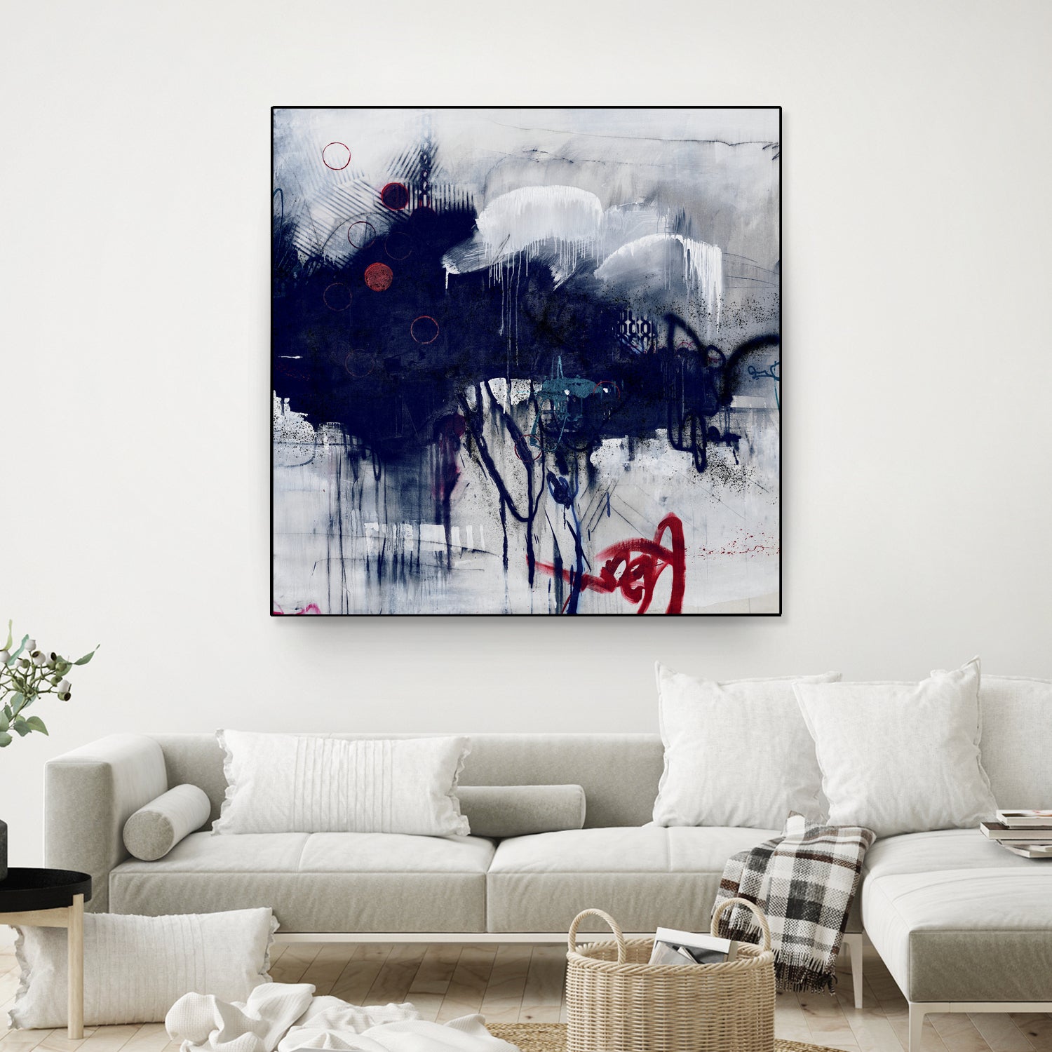 Heavy Clouds by Daleno Art on GIANT ART - black abstract