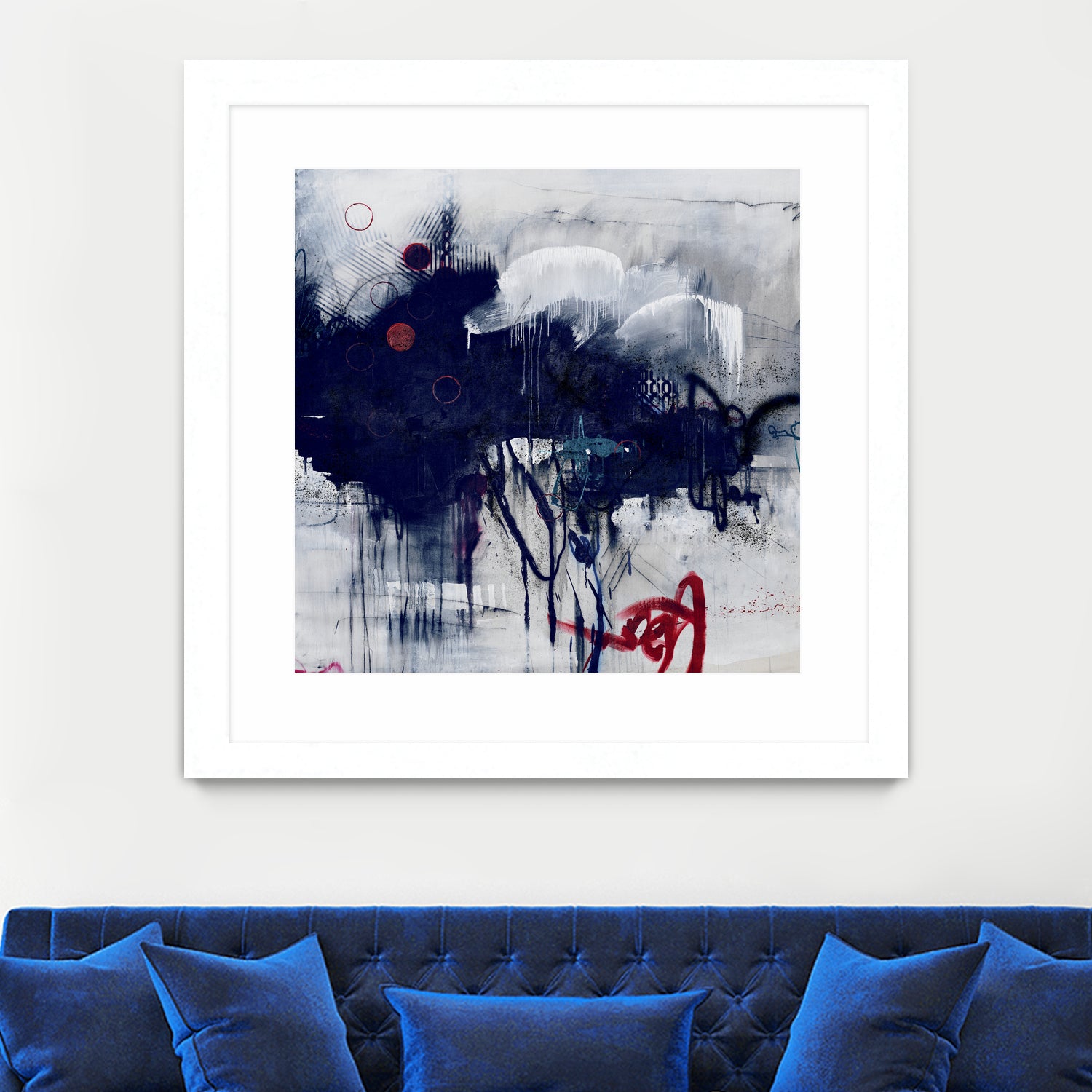 Heavy Clouds by Daleno Art on GIANT ART - black abstract