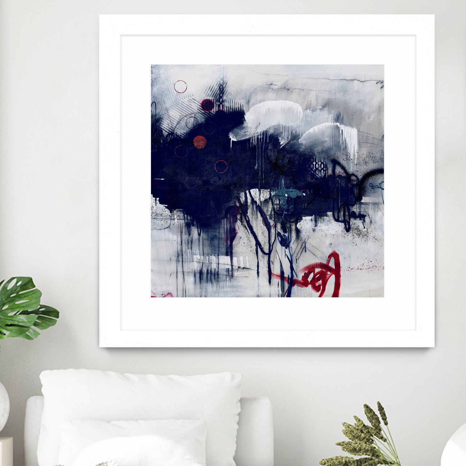 Heavy Clouds by Daleno Art on GIANT ART - black abstract