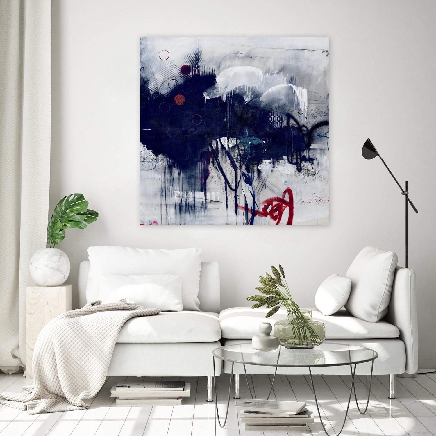 Heavy Clouds by Daleno Art on GIANT ART - black abstract