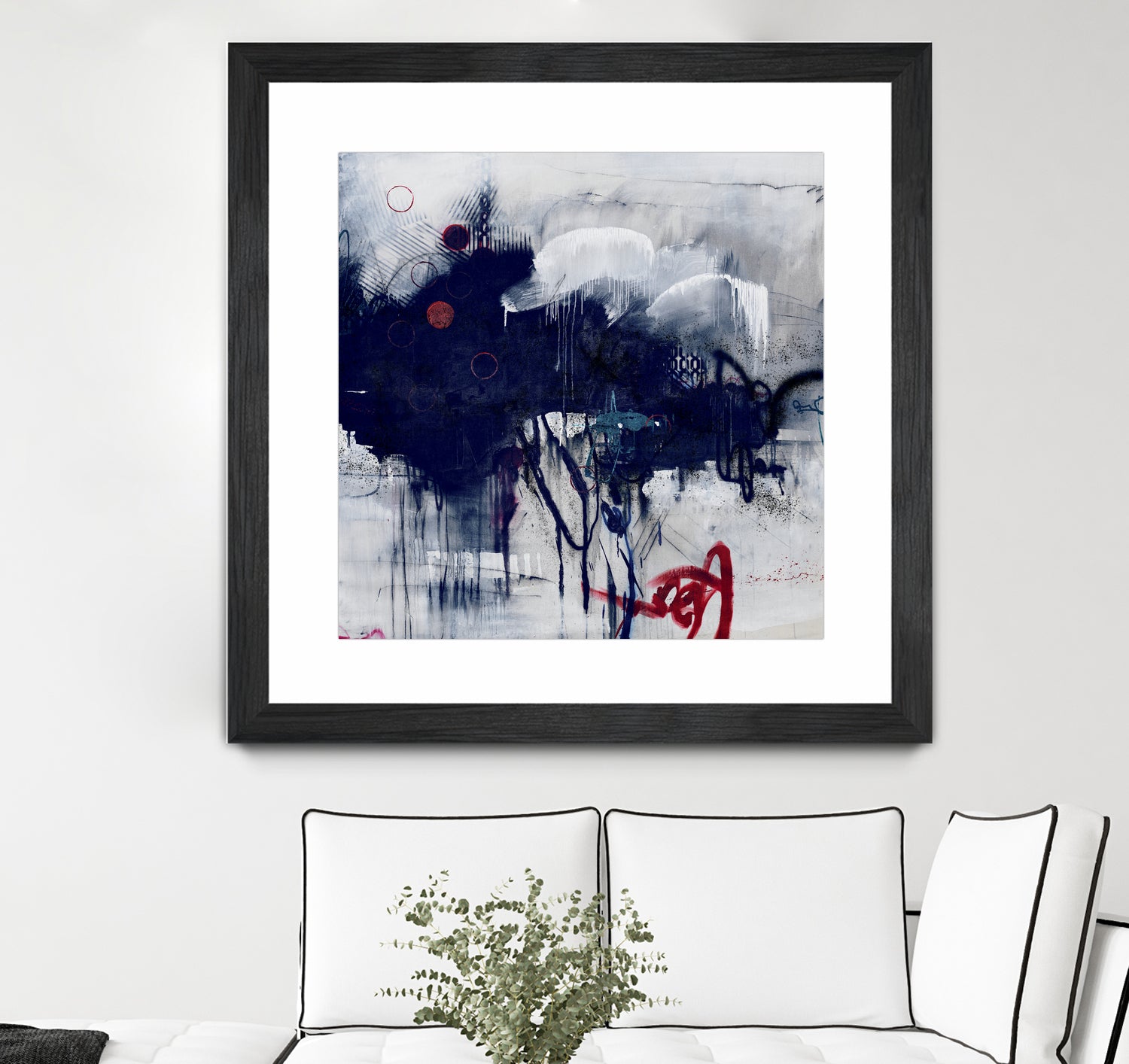 Heavy Clouds by Daleno Art on GIANT ART - black abstract