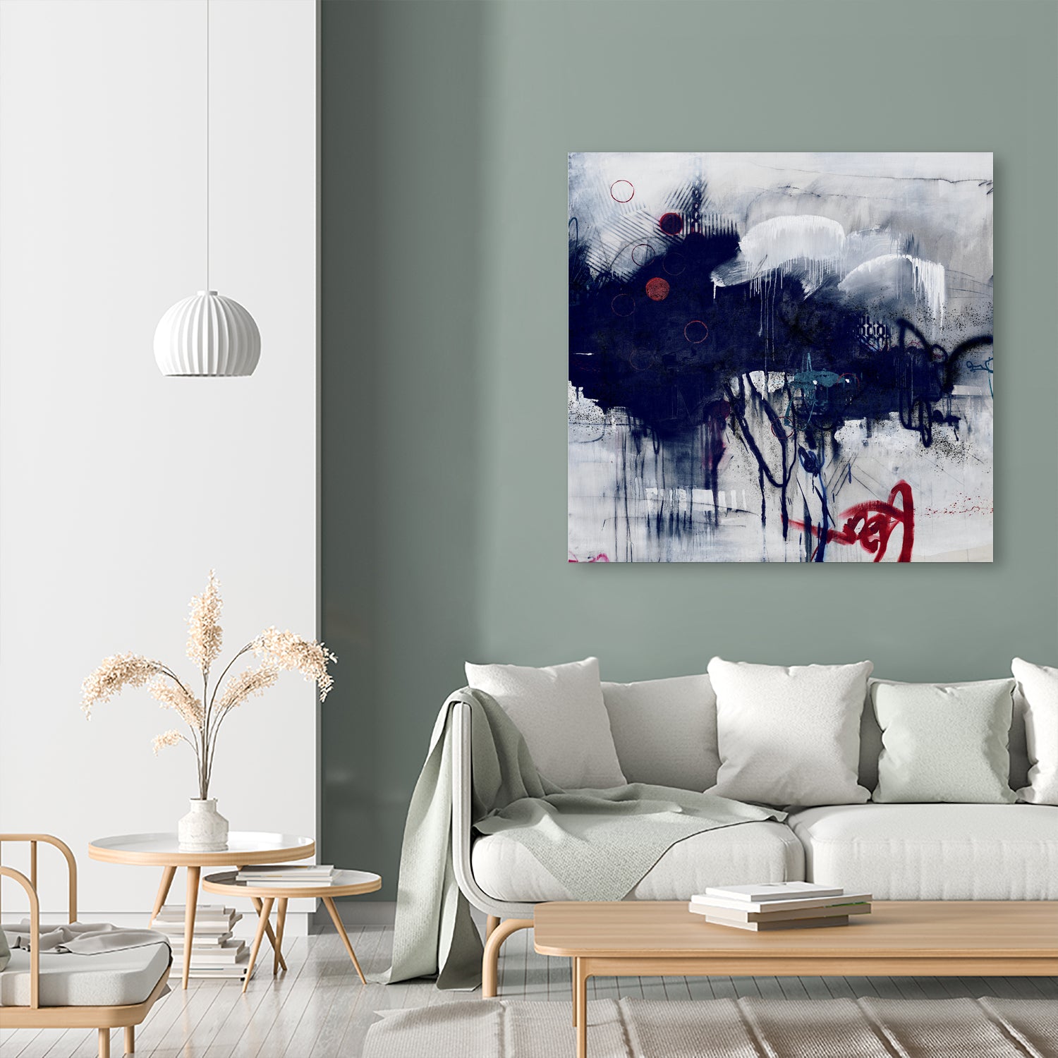 Heavy Clouds by Daleno Art on GIANT ART - black abstract