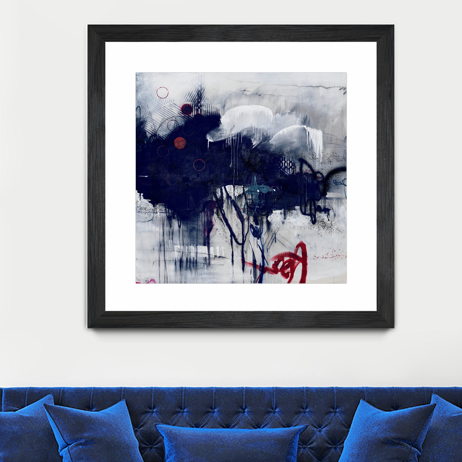 Heavy Clouds by Daleno Art on GIANT ART - black abstract