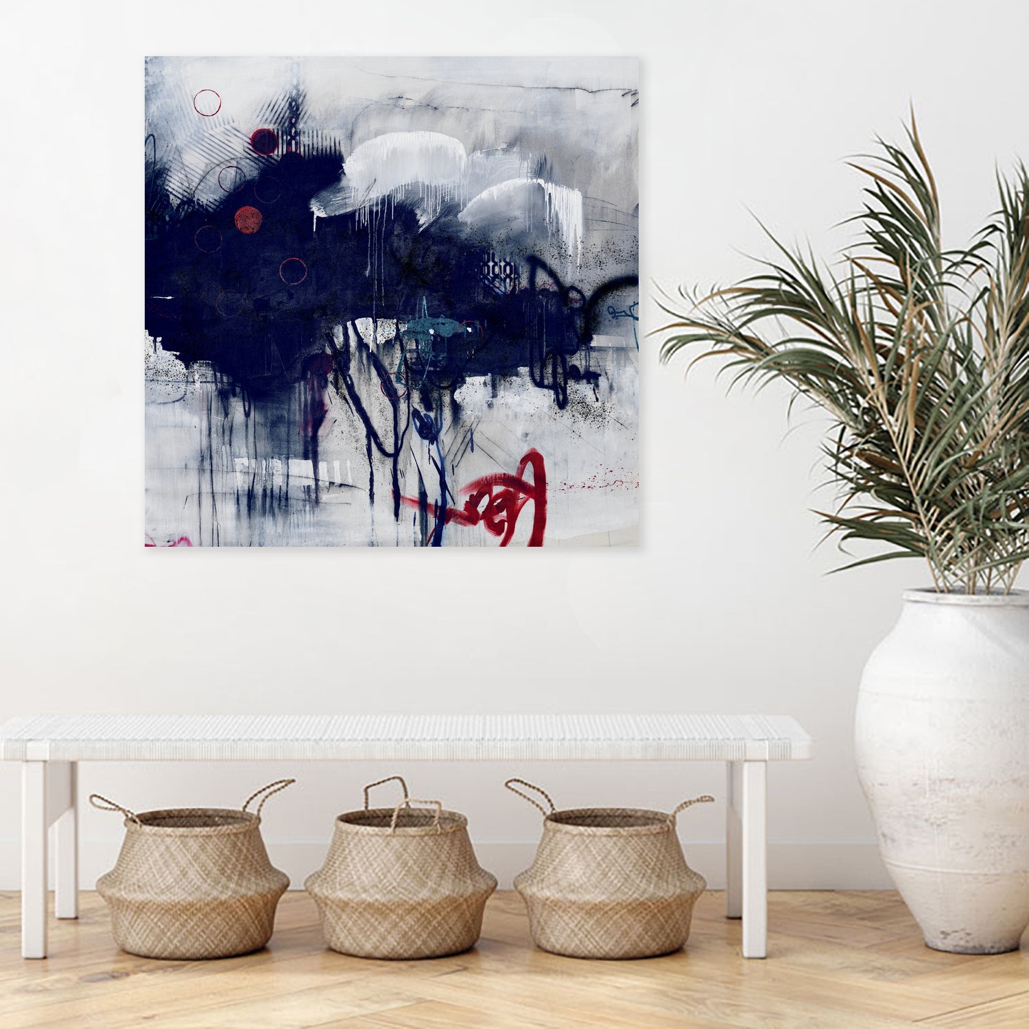 Heavy Clouds by Daleno Art on GIANT ART - black abstract