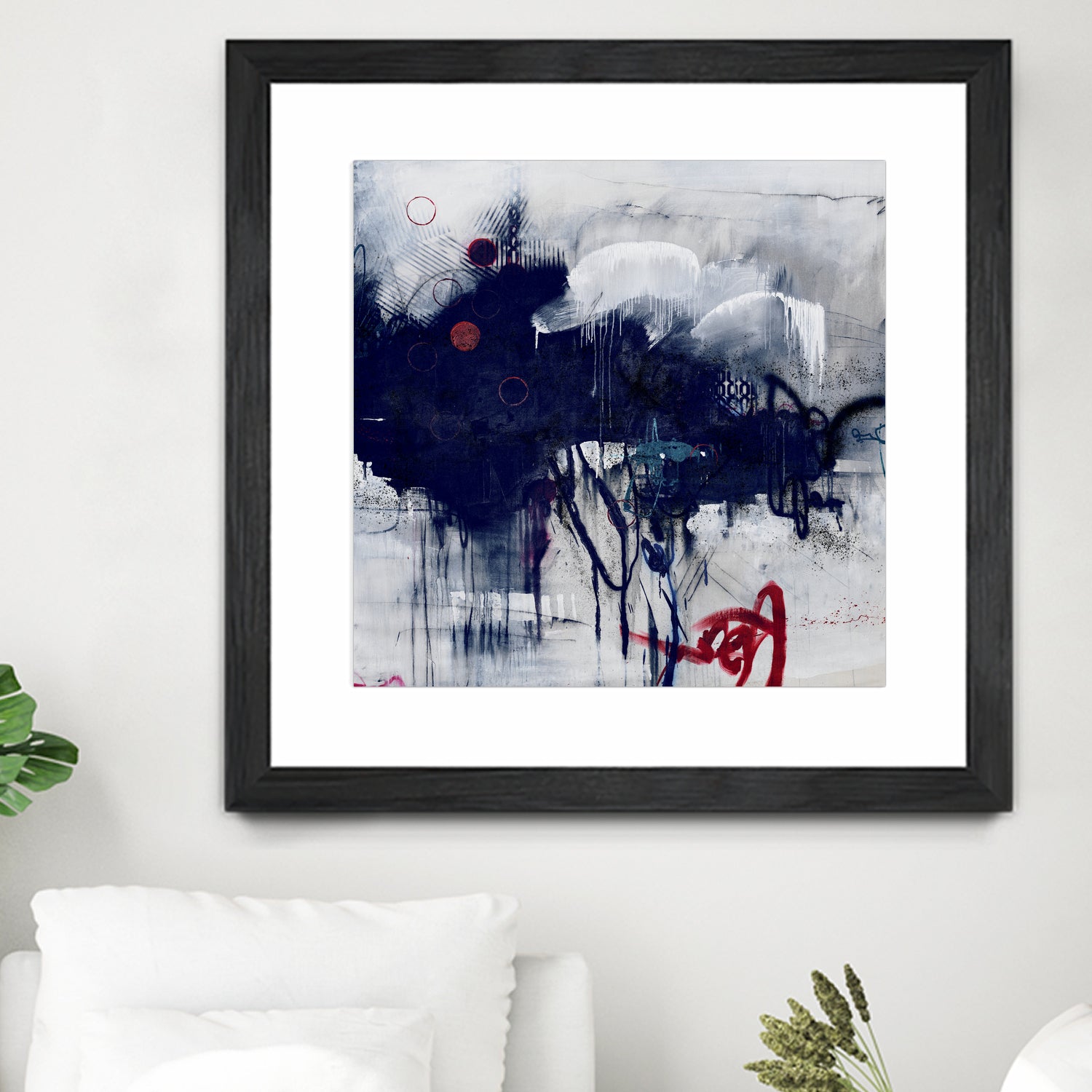 Heavy Clouds by Daleno Art on GIANT ART - black abstract