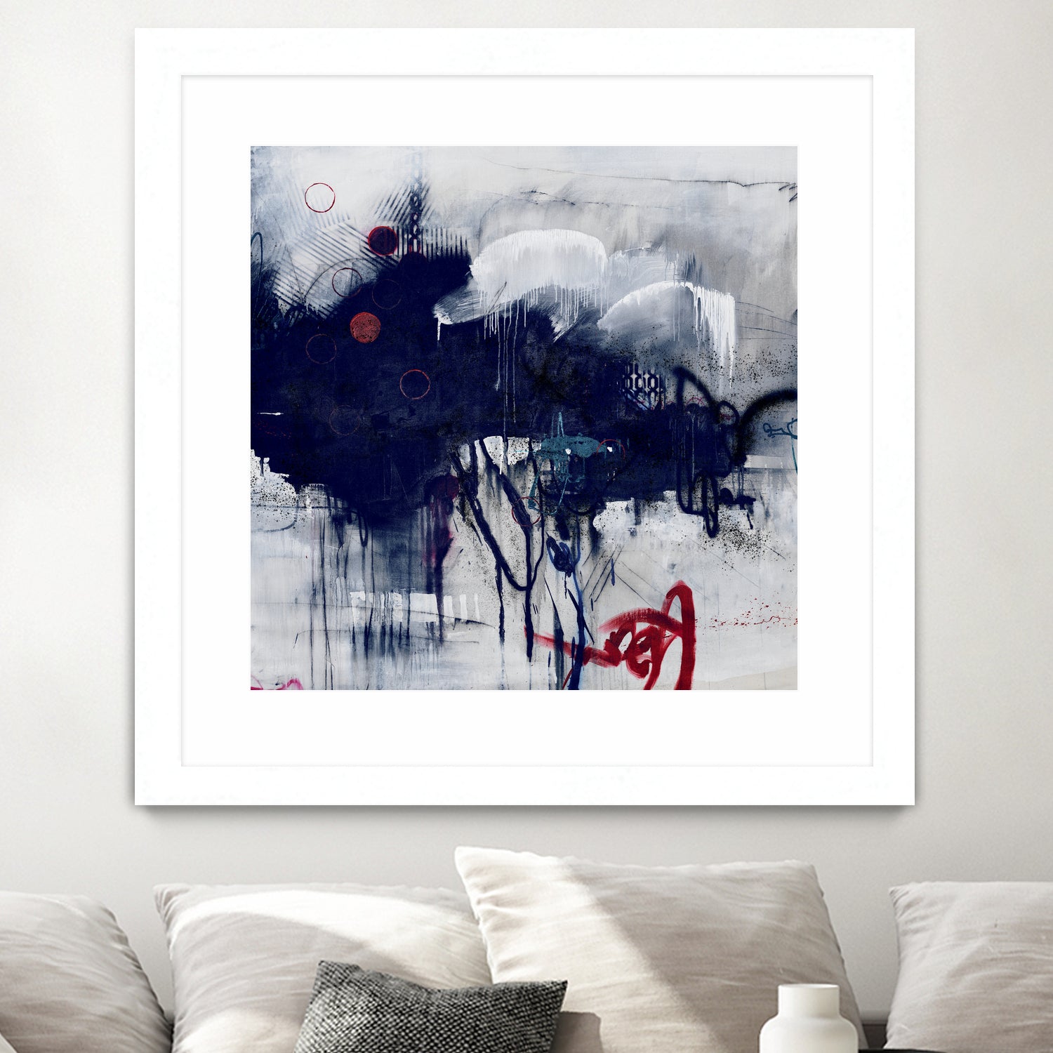 Heavy Clouds by Daleno Art on GIANT ART - black abstract