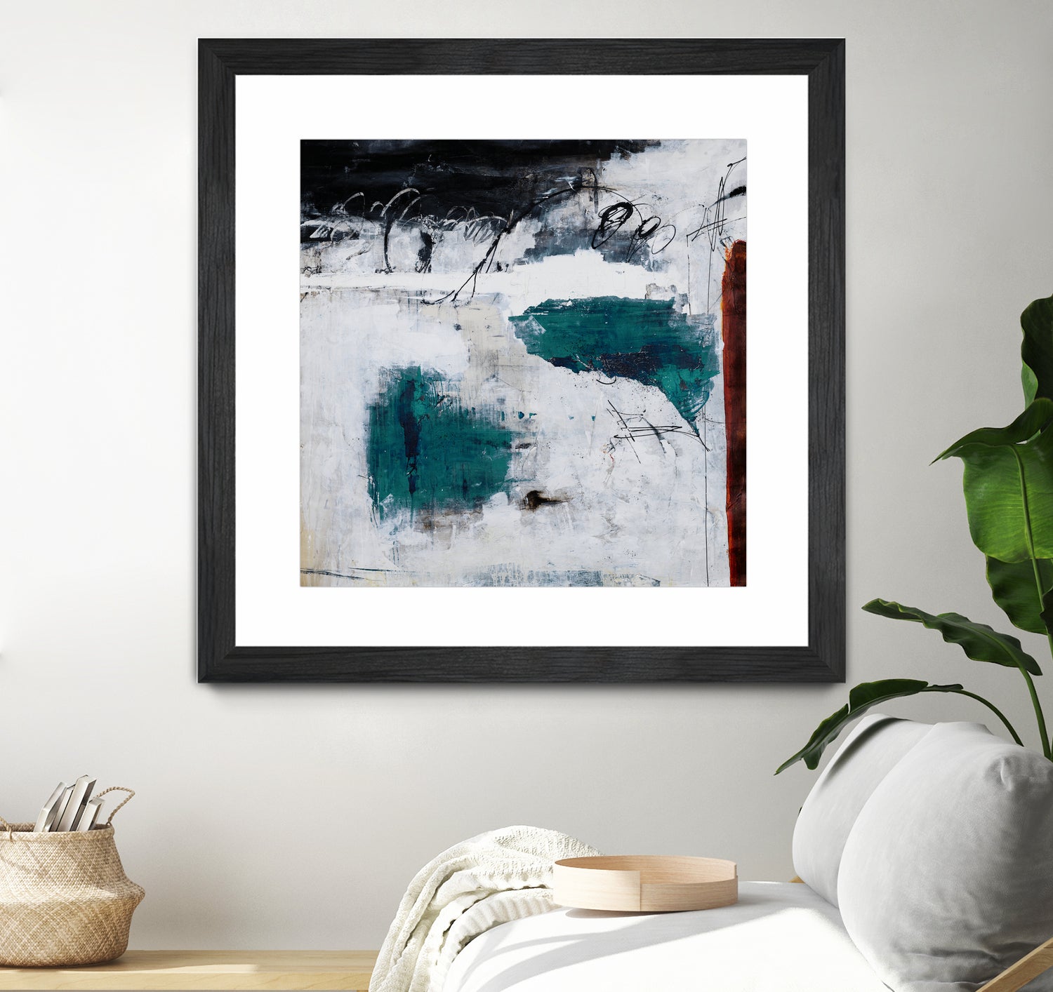 Hasty Choice by Daleno Art on GIANT ART - blue abstract