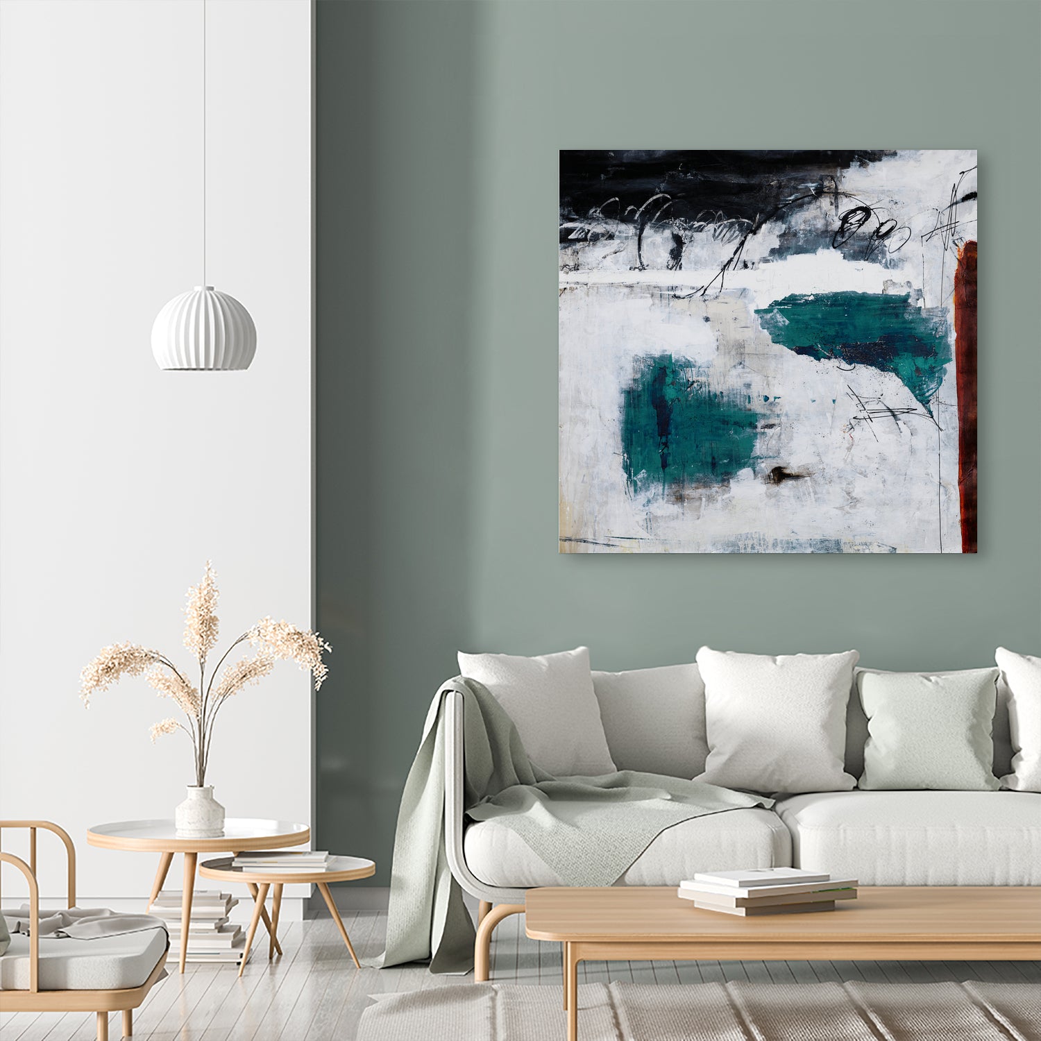 Hasty Choice by Daleno Art on GIANT ART - blue abstract