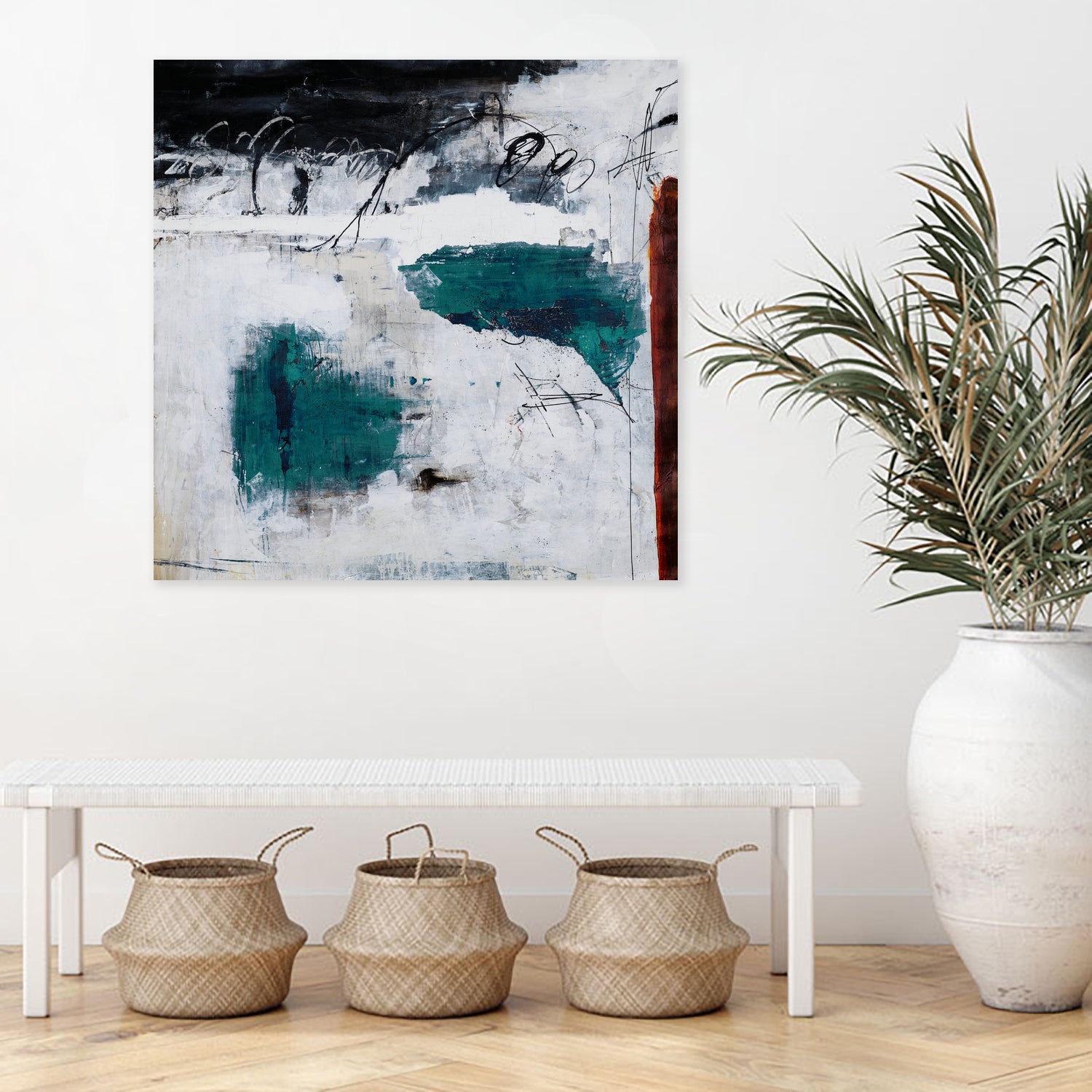 Hasty Choice by Daleno Art on GIANT ART - blue abstract