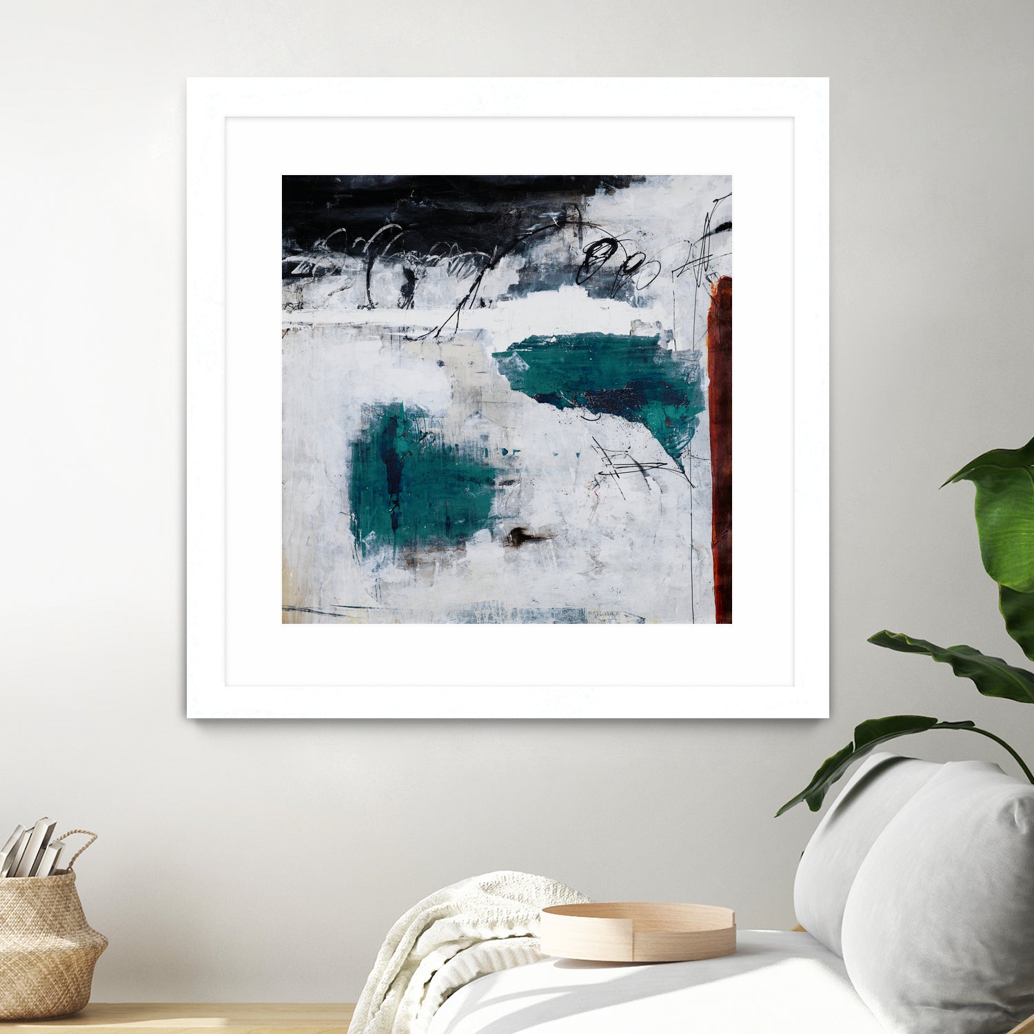 Hasty Choice by Daleno Art on GIANT ART - blue abstract