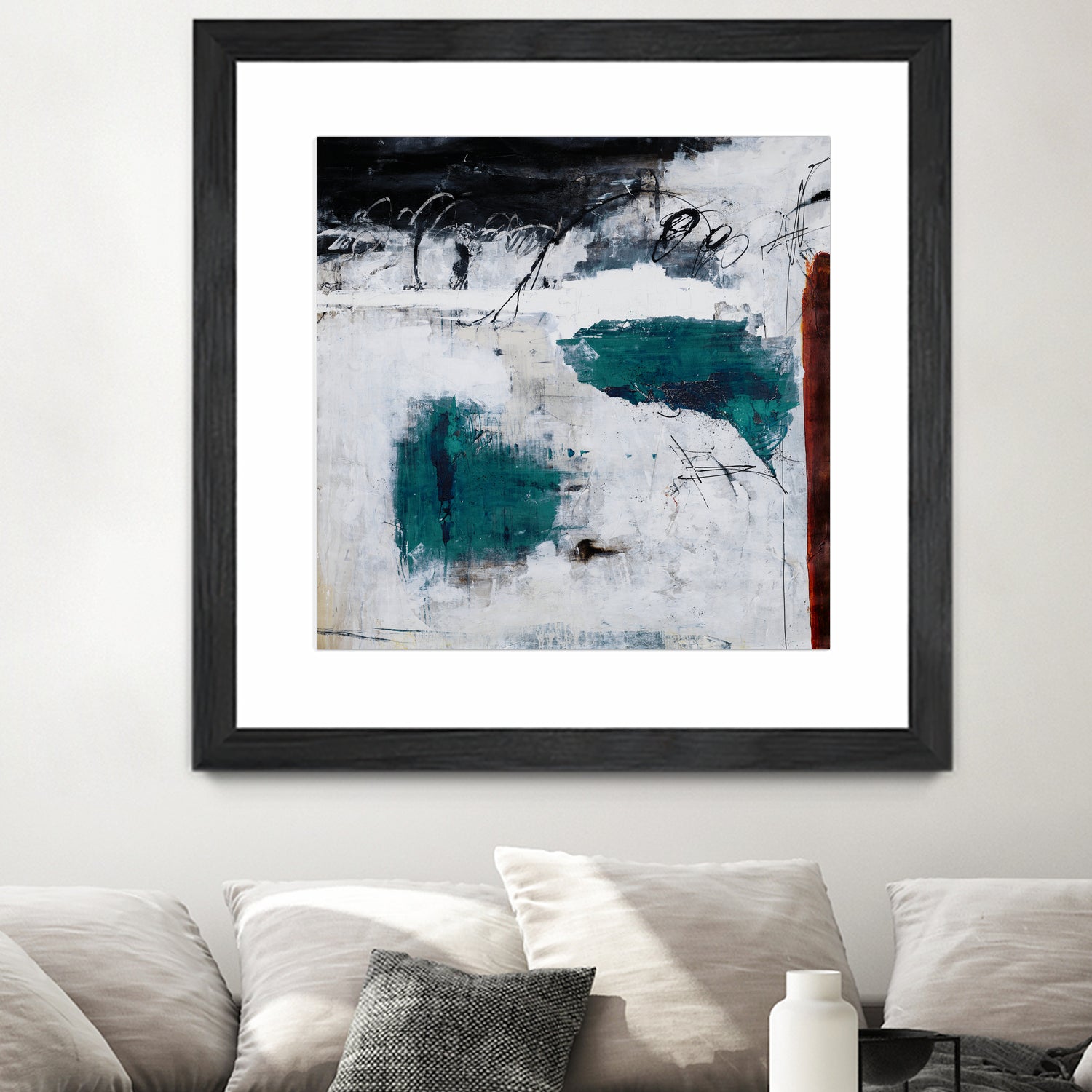 Hasty Choice by Daleno Art on GIANT ART - blue abstract