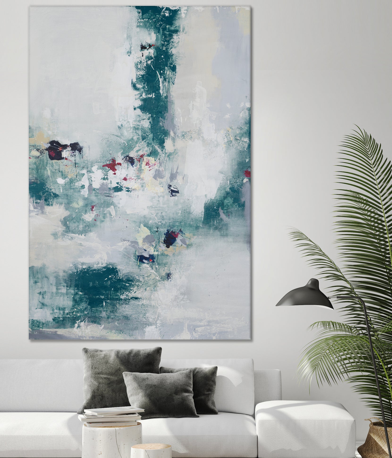 Awakened By A Dream I by Daleno Art on GIANT ART - blue abstract