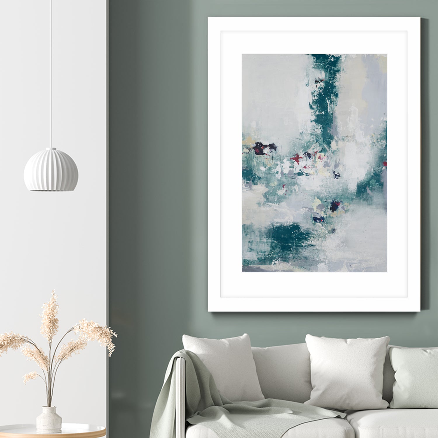 Awakened By A Dream I by Daleno Art on GIANT ART - blue abstract