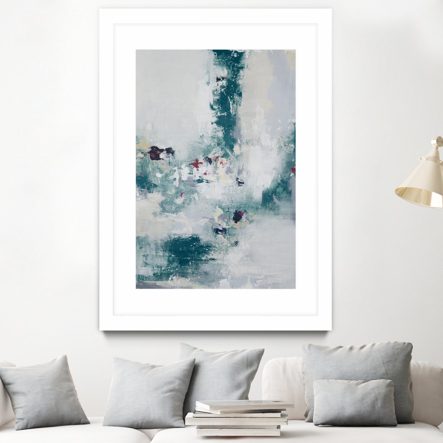 Awakened By A Dream I by Daleno Art on GIANT ART - blue abstract