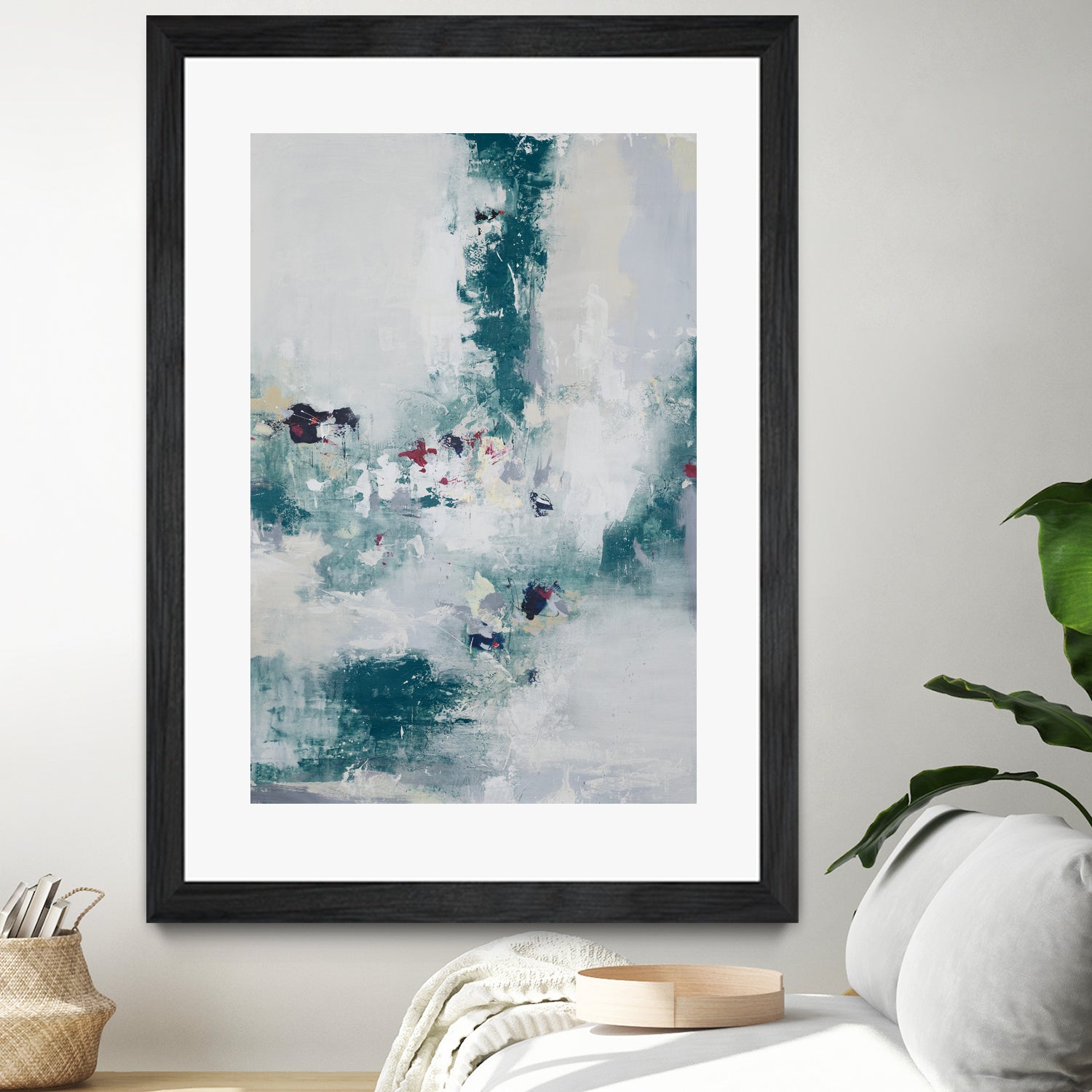 Awakened By A Dream I by Daleno Art on GIANT ART - blue abstract