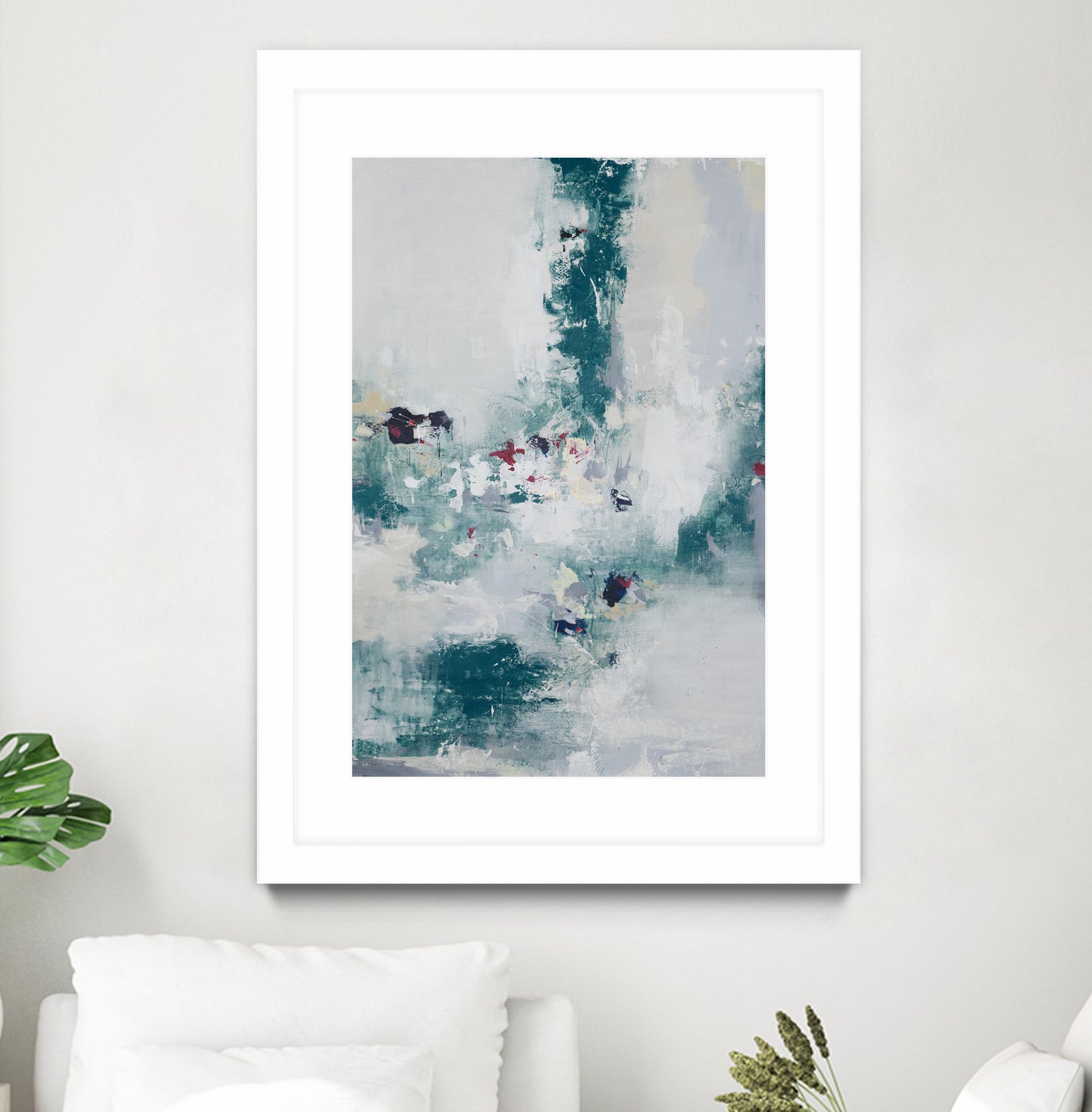 Awakened By A Dream I by Daleno Art on GIANT ART - blue abstract