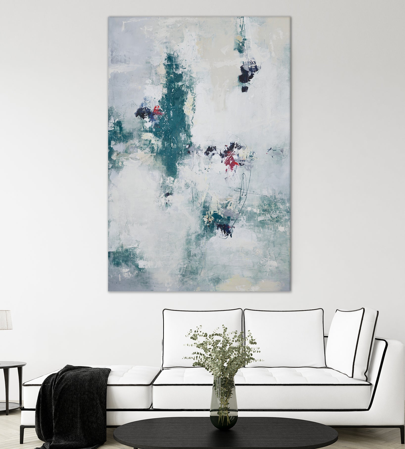 Awakened By A Dream II by Daleno Art on GIANT ART - blue abstract