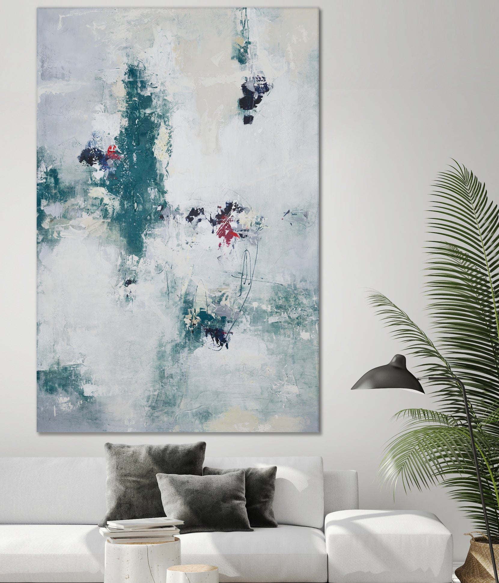 Awakened By A Dream II by Daleno Art on GIANT ART - blue abstract