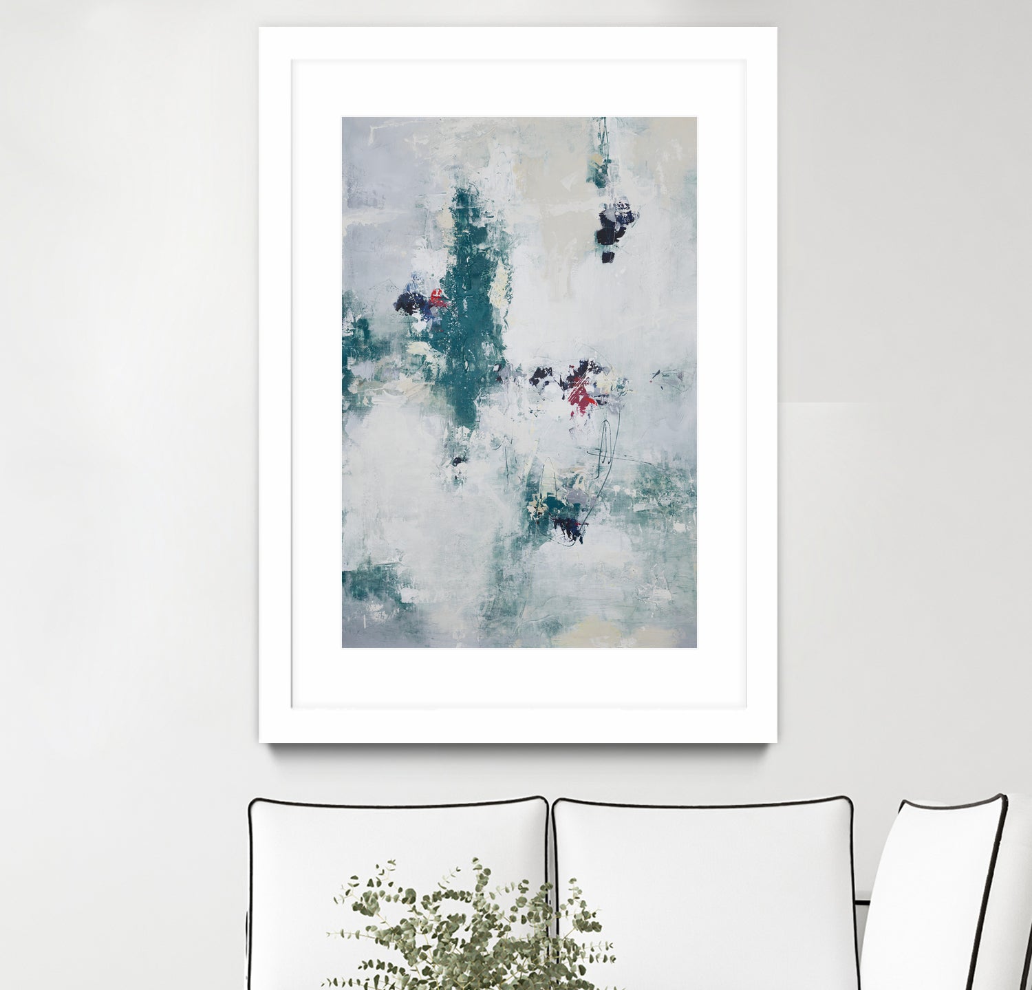 Awakened By A Dream II by Daleno Art on GIANT ART - blue abstract