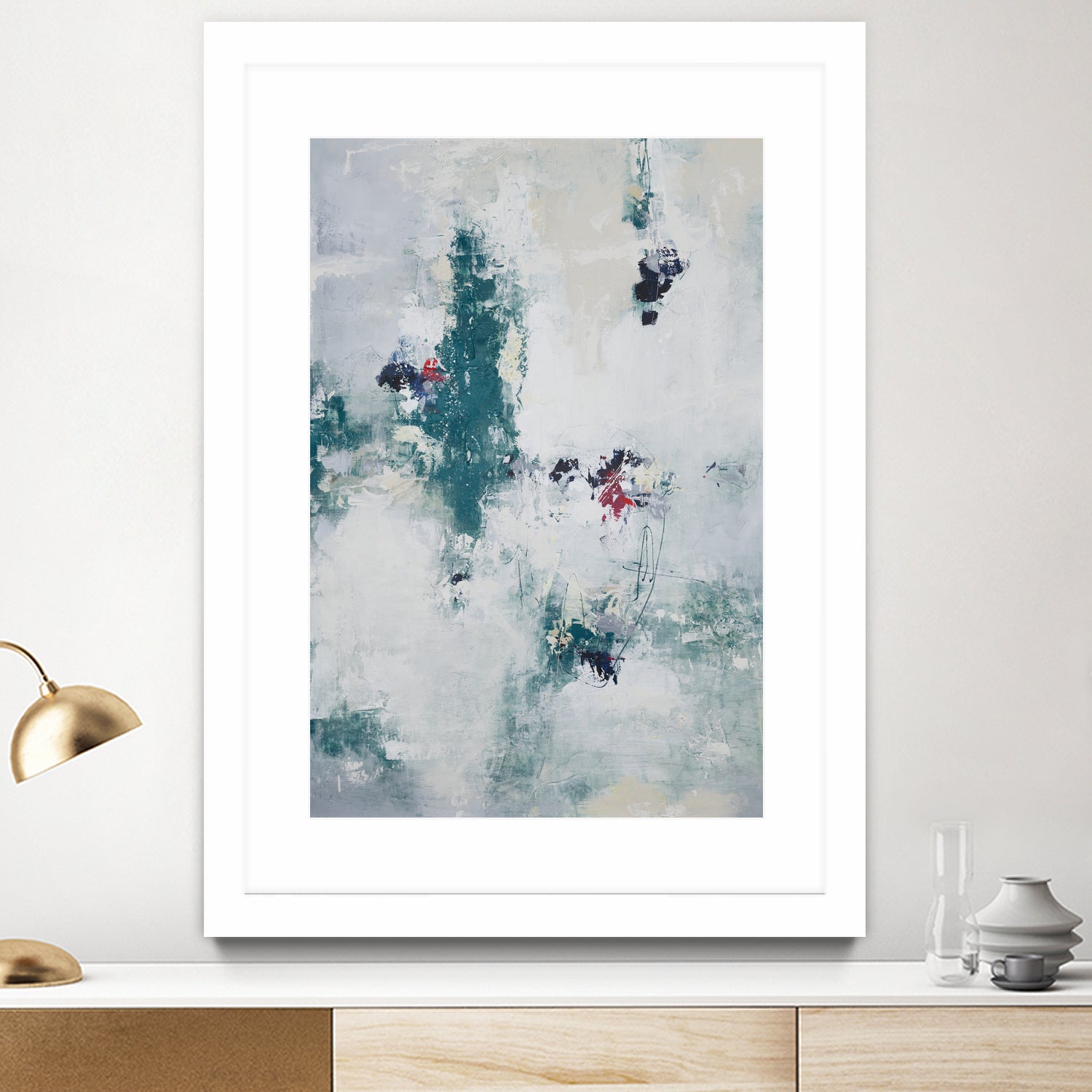 Awakened By A Dream II by Daleno Art on GIANT ART - blue abstract