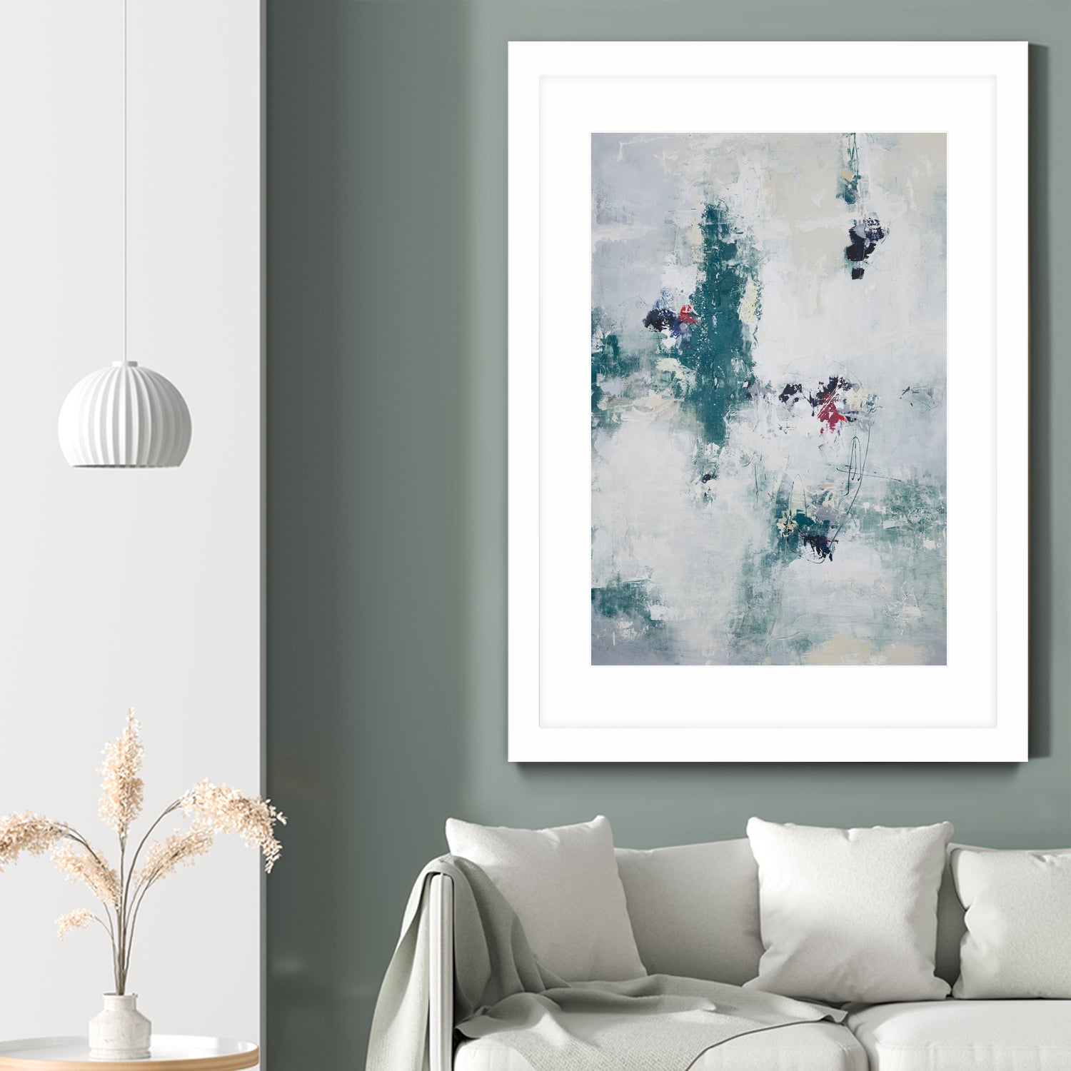 Awakened By A Dream II by Daleno Art on GIANT ART - blue abstract