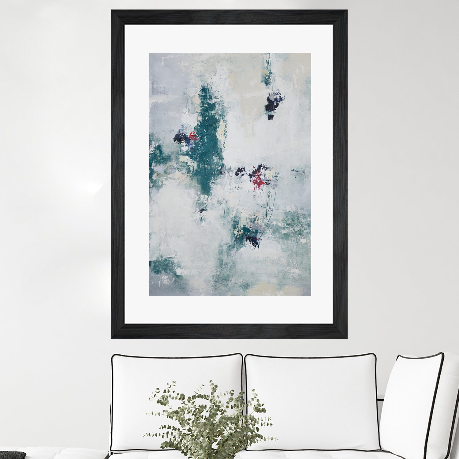 Awakened By A Dream II by Daleno Art on GIANT ART - blue abstract