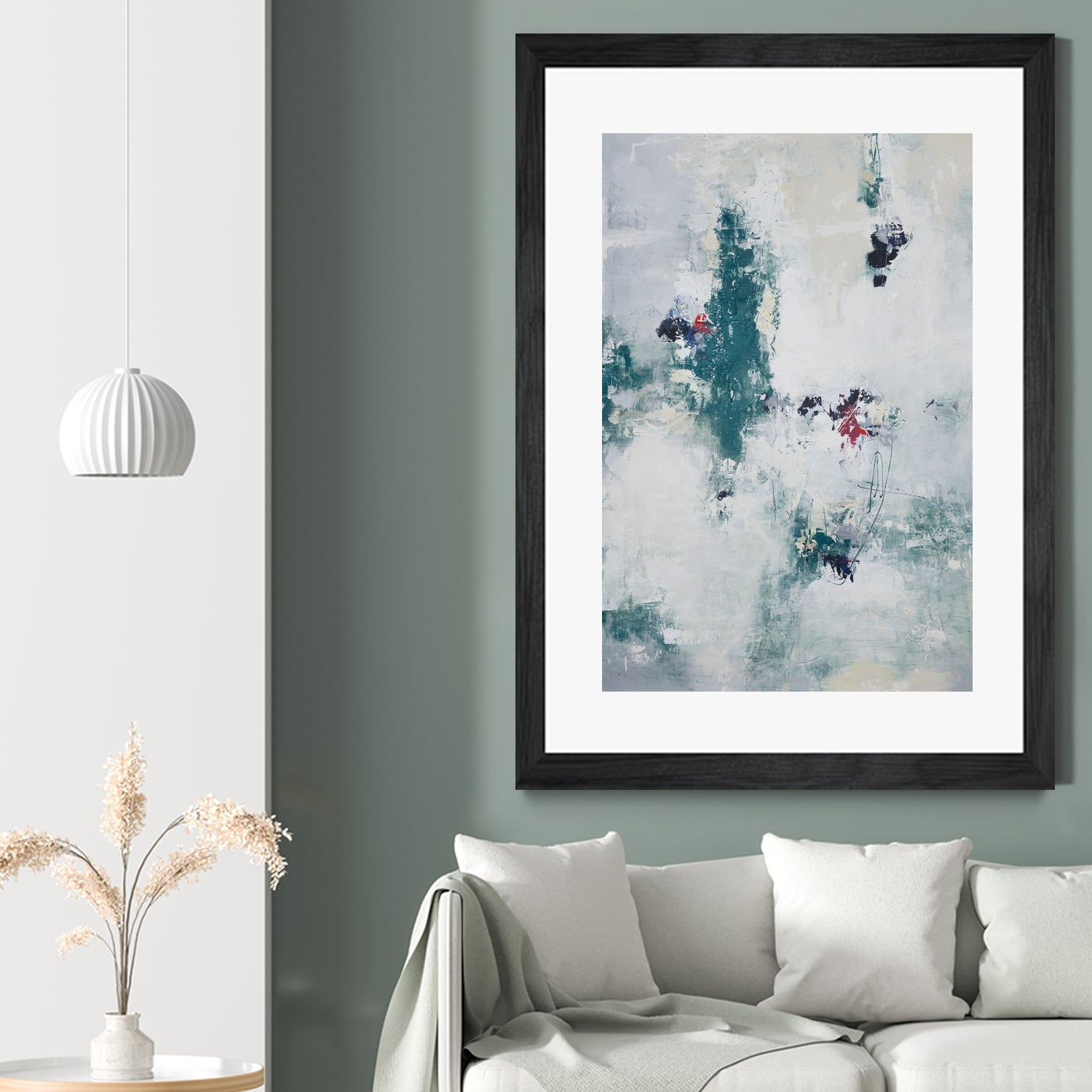 Awakened By A Dream II by Daleno Art on GIANT ART - blue abstract