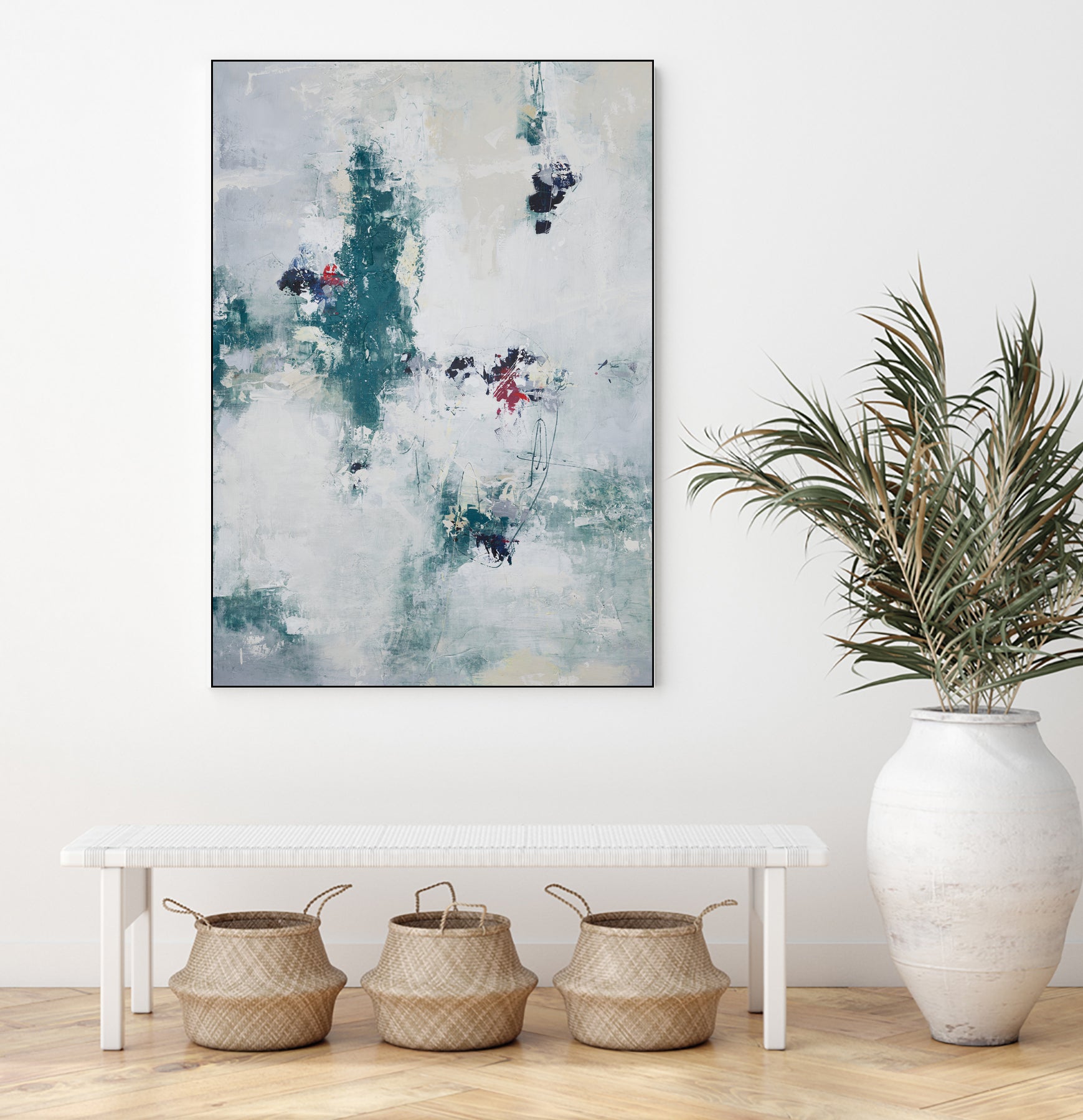 Awakened By A Dream II by Daleno Art on GIANT ART - blue abstract