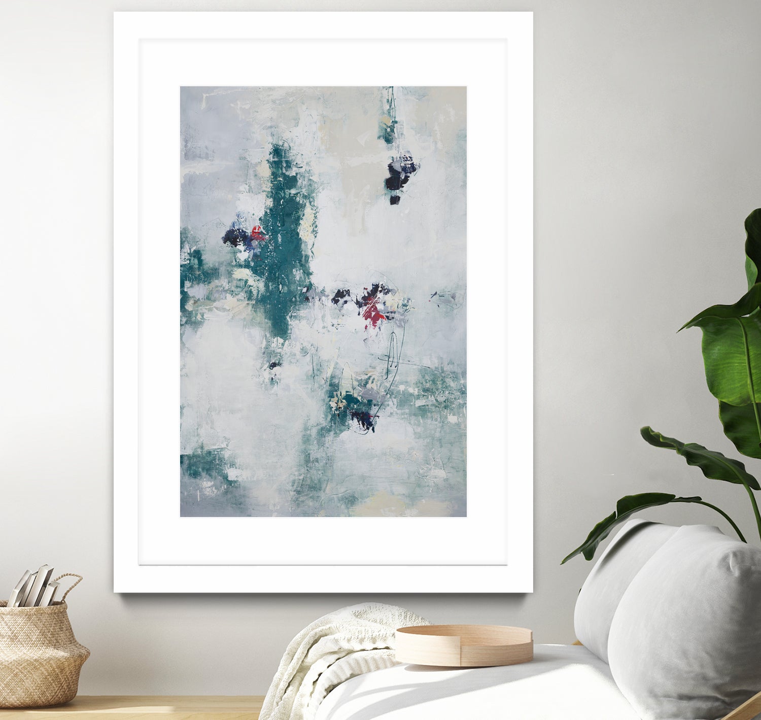 Awakened By A Dream II by Daleno Art on GIANT ART - blue abstract