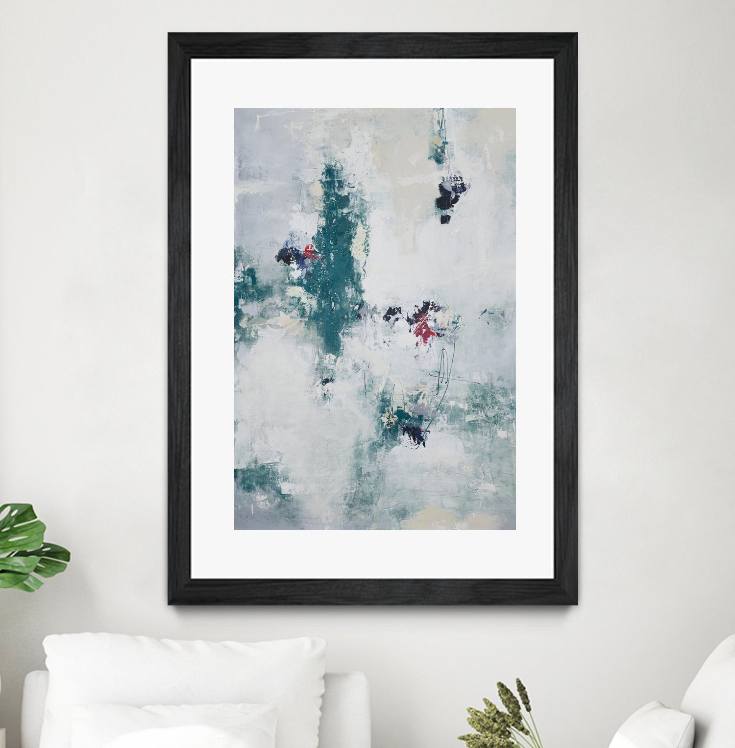 Awakened By A Dream II by Daleno Art on GIANT ART - blue abstract