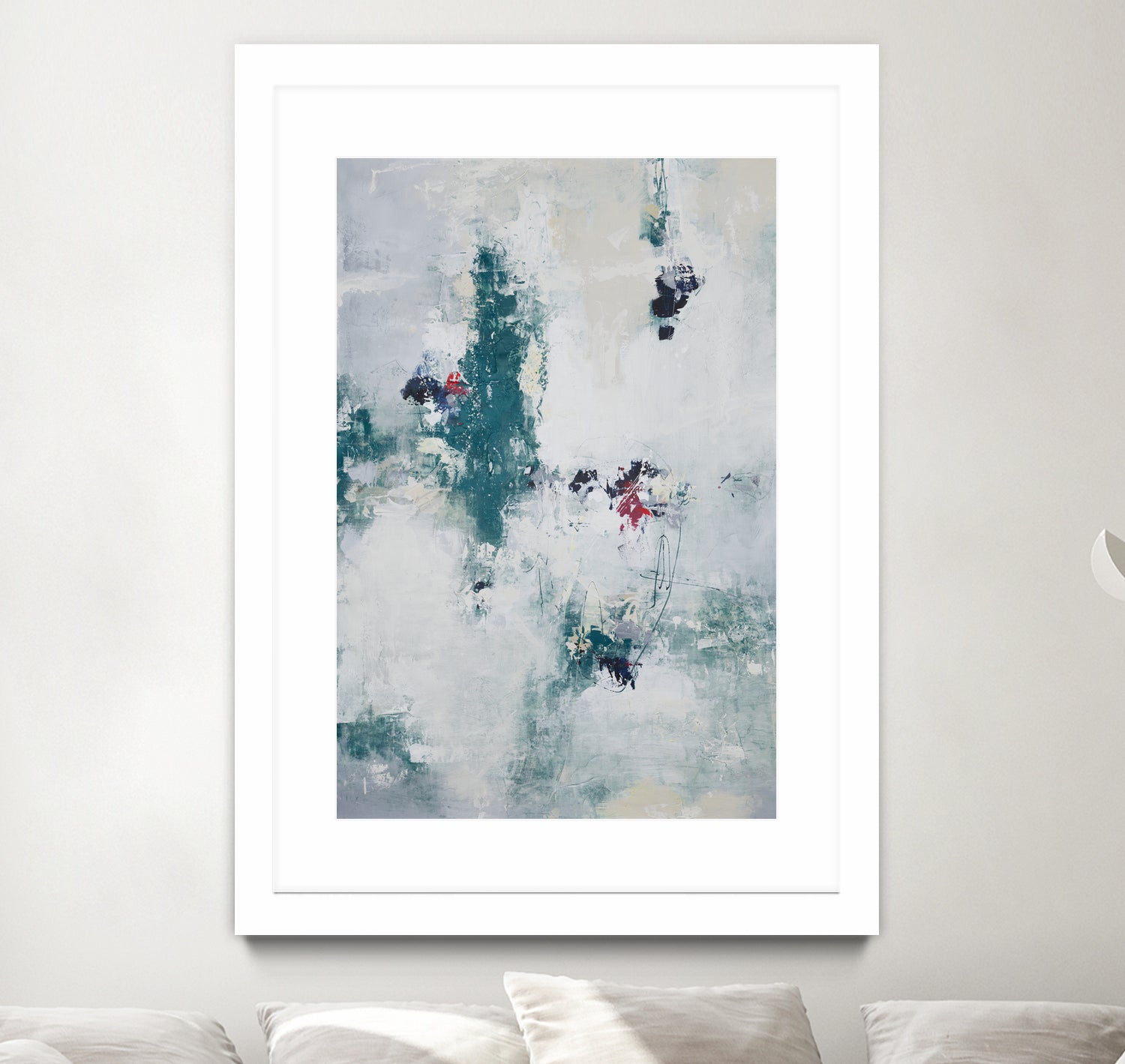 Awakened By A Dream II by Daleno Art on GIANT ART - blue abstract