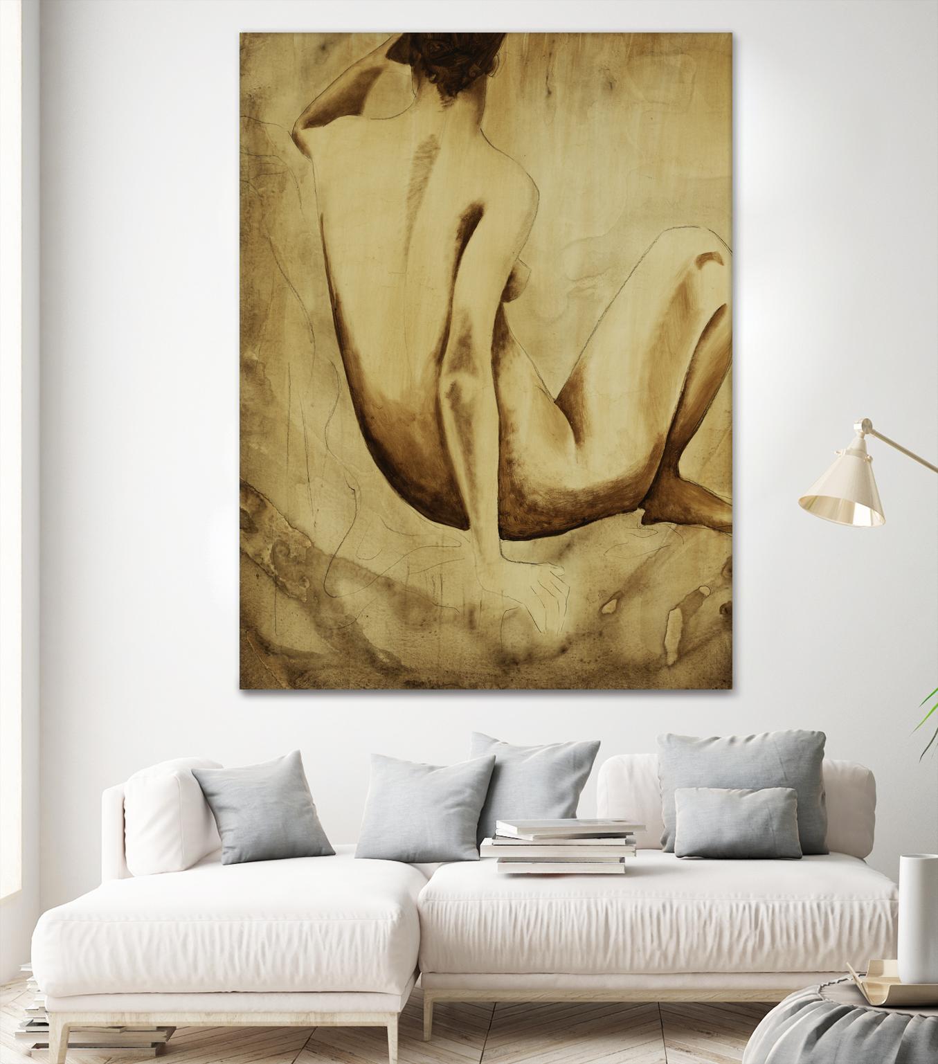 Daydreamer I by Daleno Art on GIANT ART - figurative nude