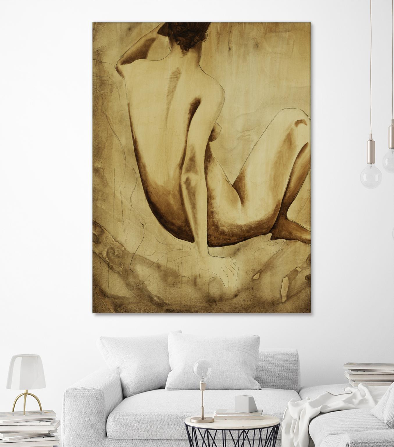 Daydreamer I by Daleno Art on GIANT ART - figurative nude