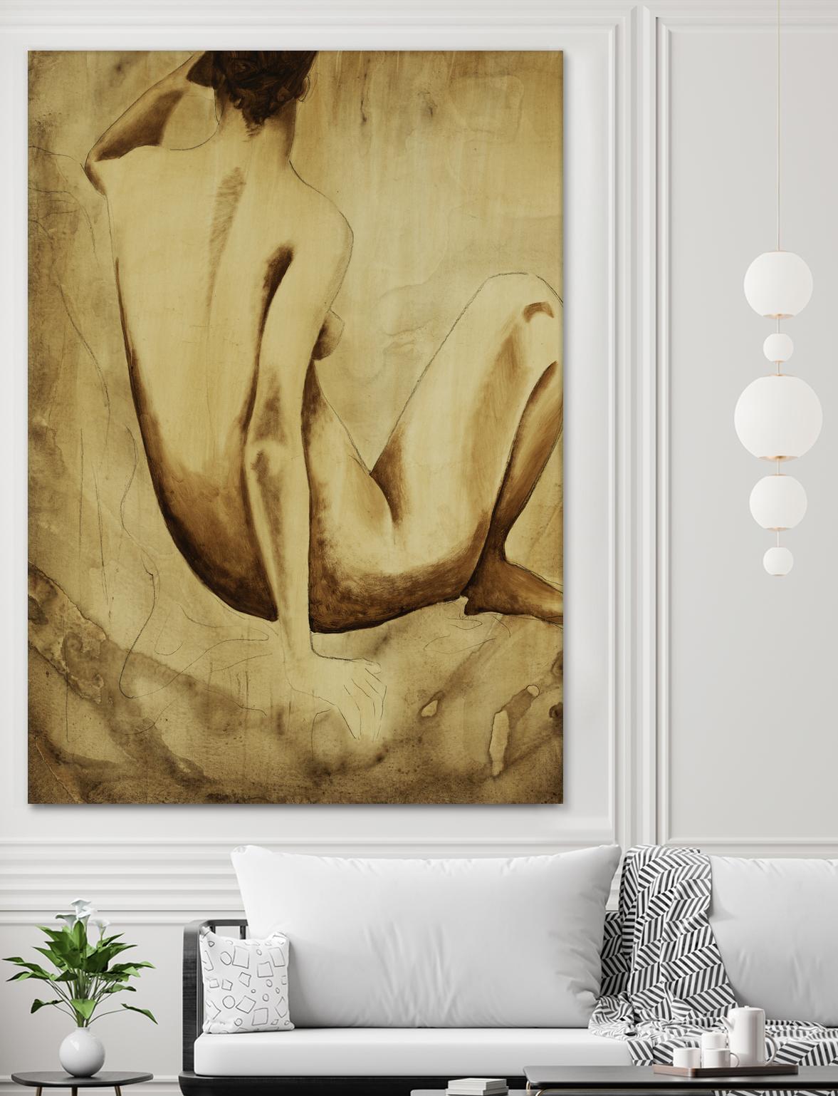 Daydreamer I by Daleno Art on GIANT ART - figurative nude