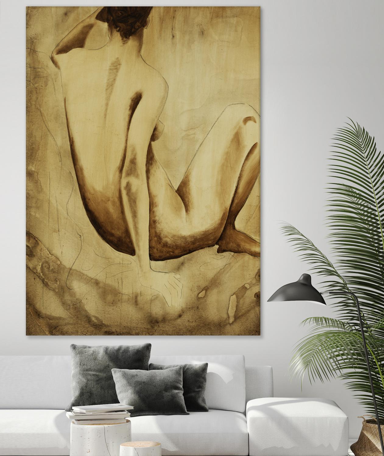 Daydreamer I by Daleno Art on GIANT ART - figurative nude